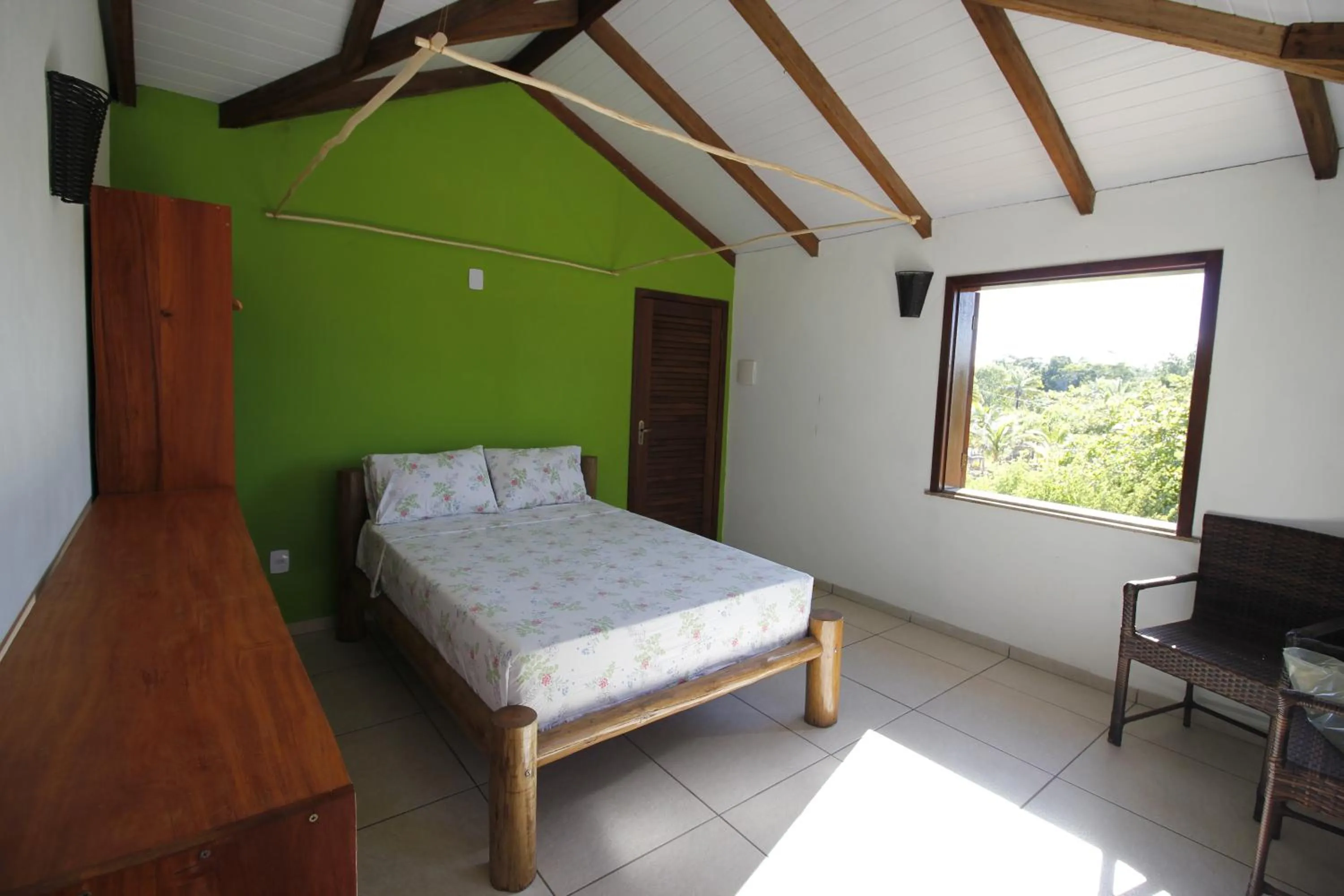 Bed in Fazenda Eco-Jardim