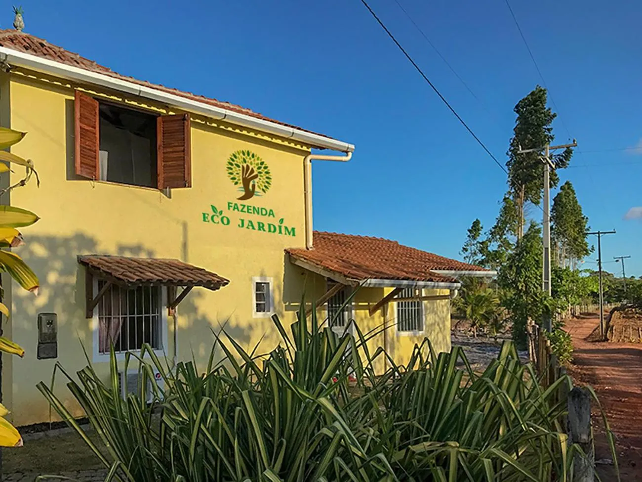 Facade/entrance in Fazenda Eco-Jardim