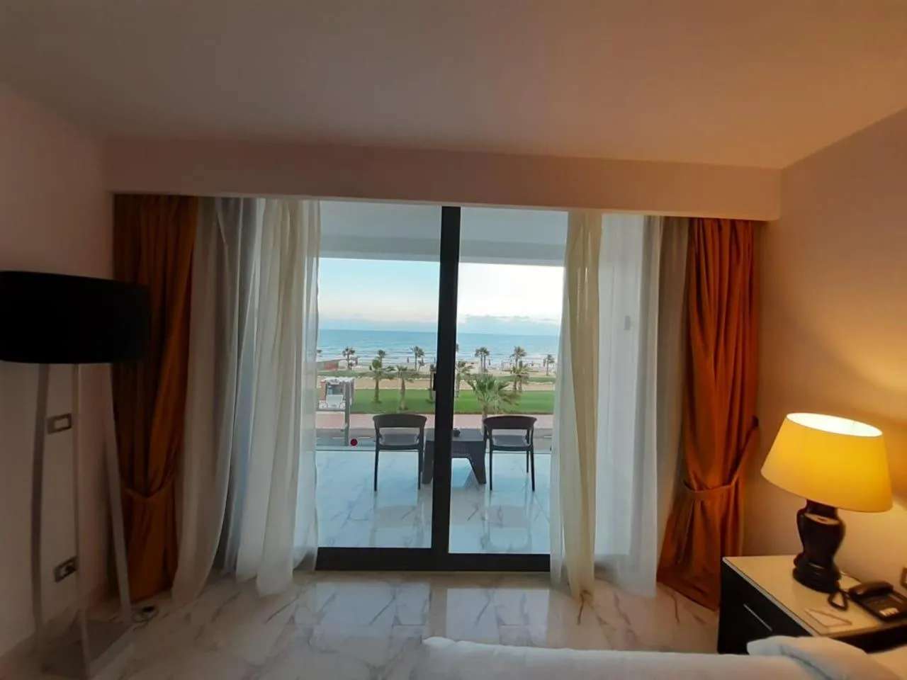 Balcony/Terrace in Porto Said Hotel & Spa