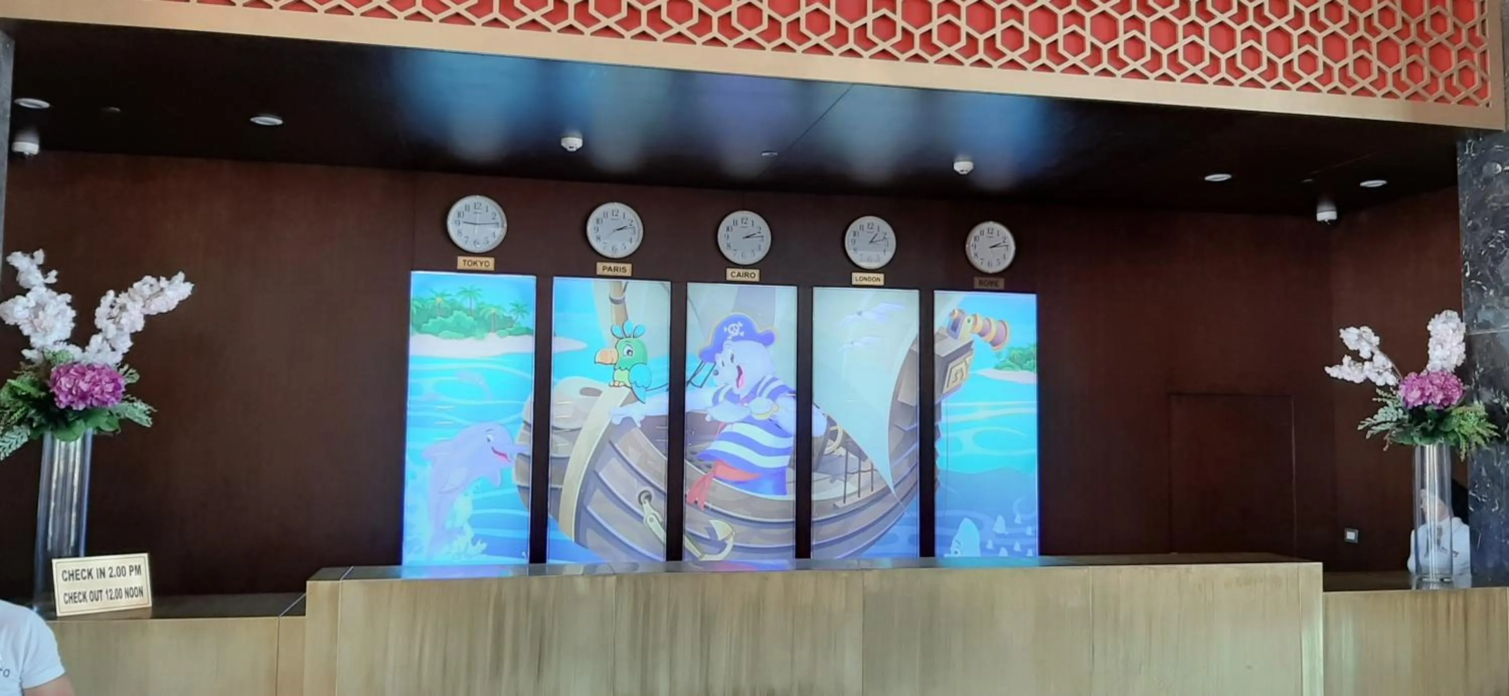 Lobby or reception in Porto Said Hotel & Spa