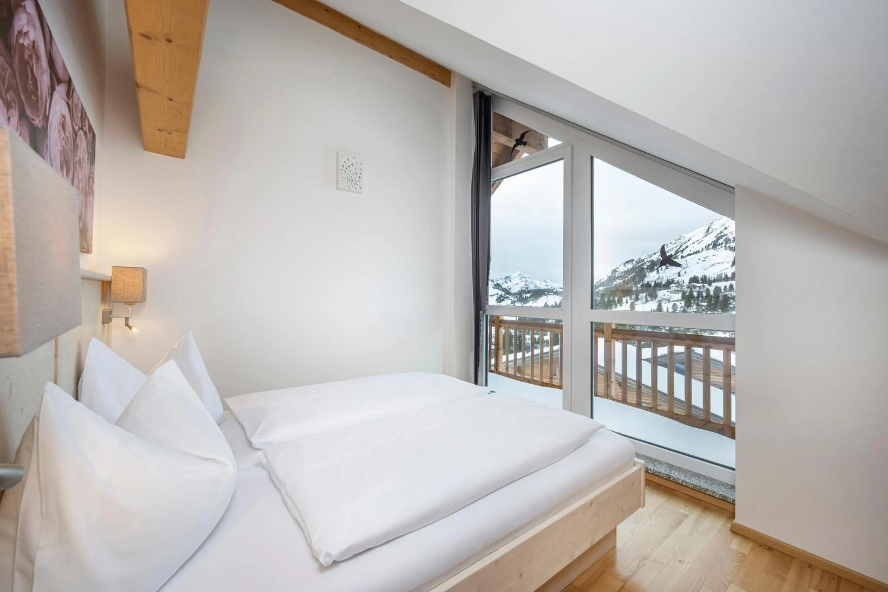 Bed in Appartement Haus Faßwald