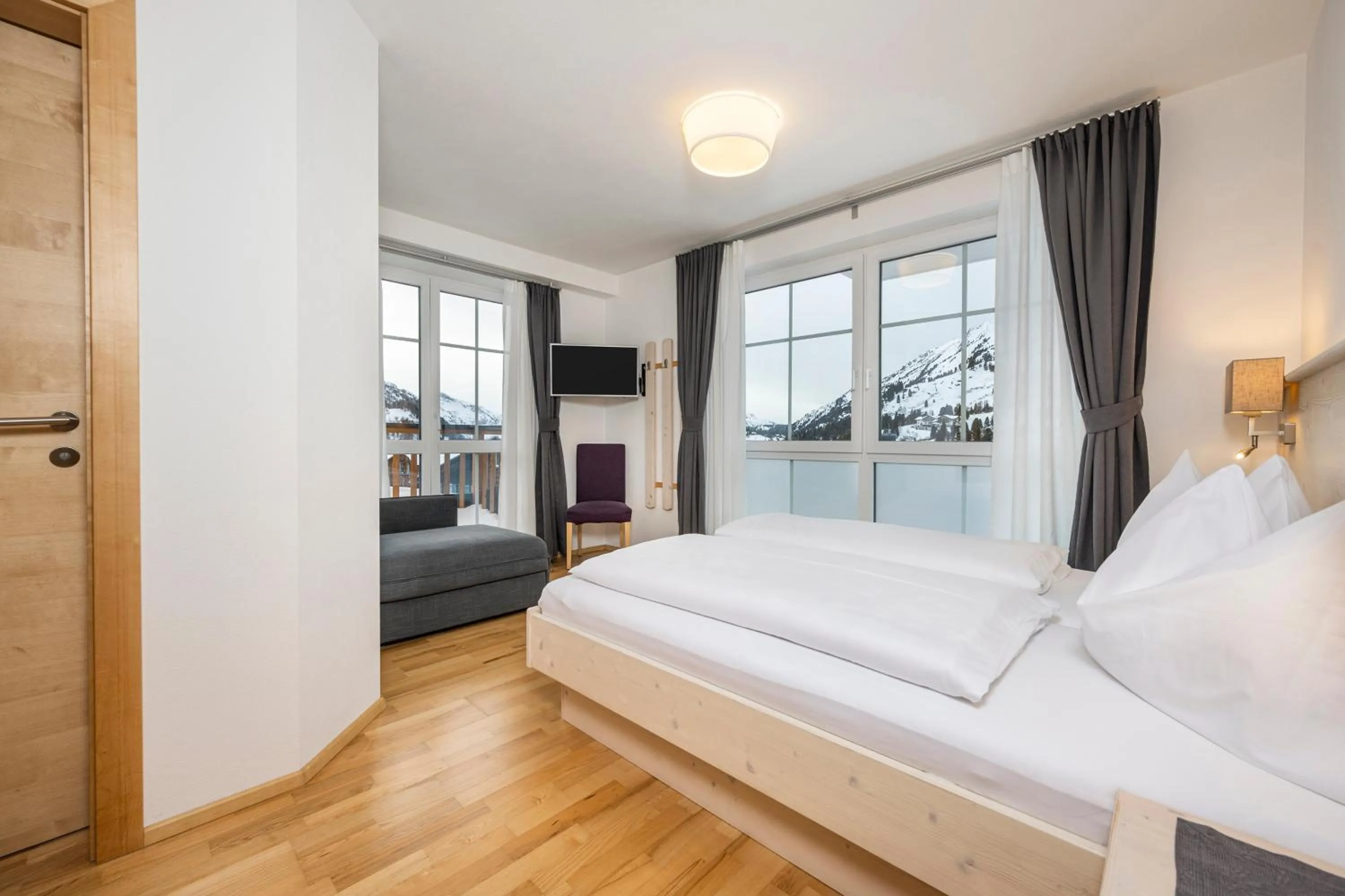 Bed in Appartement Haus Faßwald