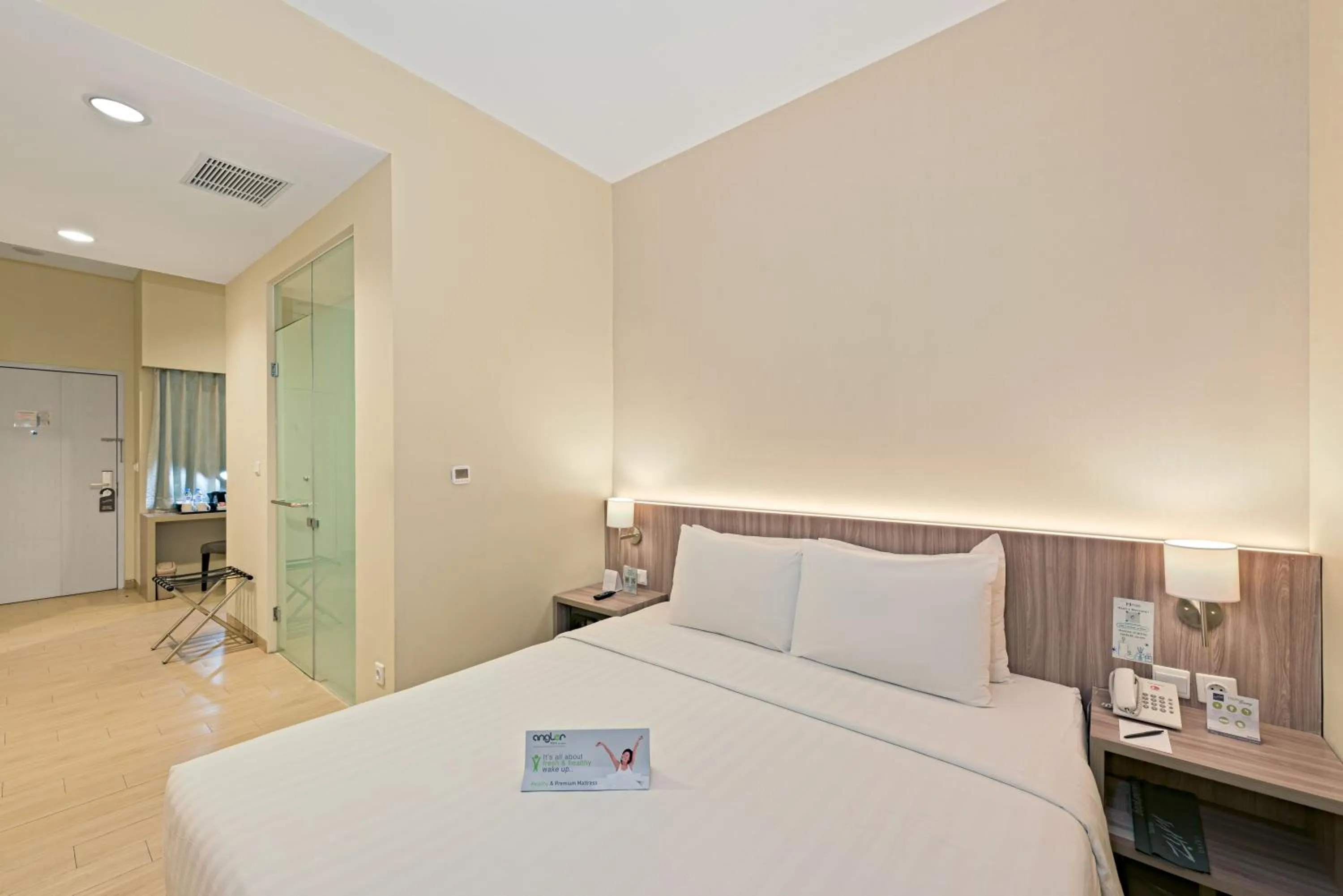 Bedroom in Grand Whiz Megamas Manado