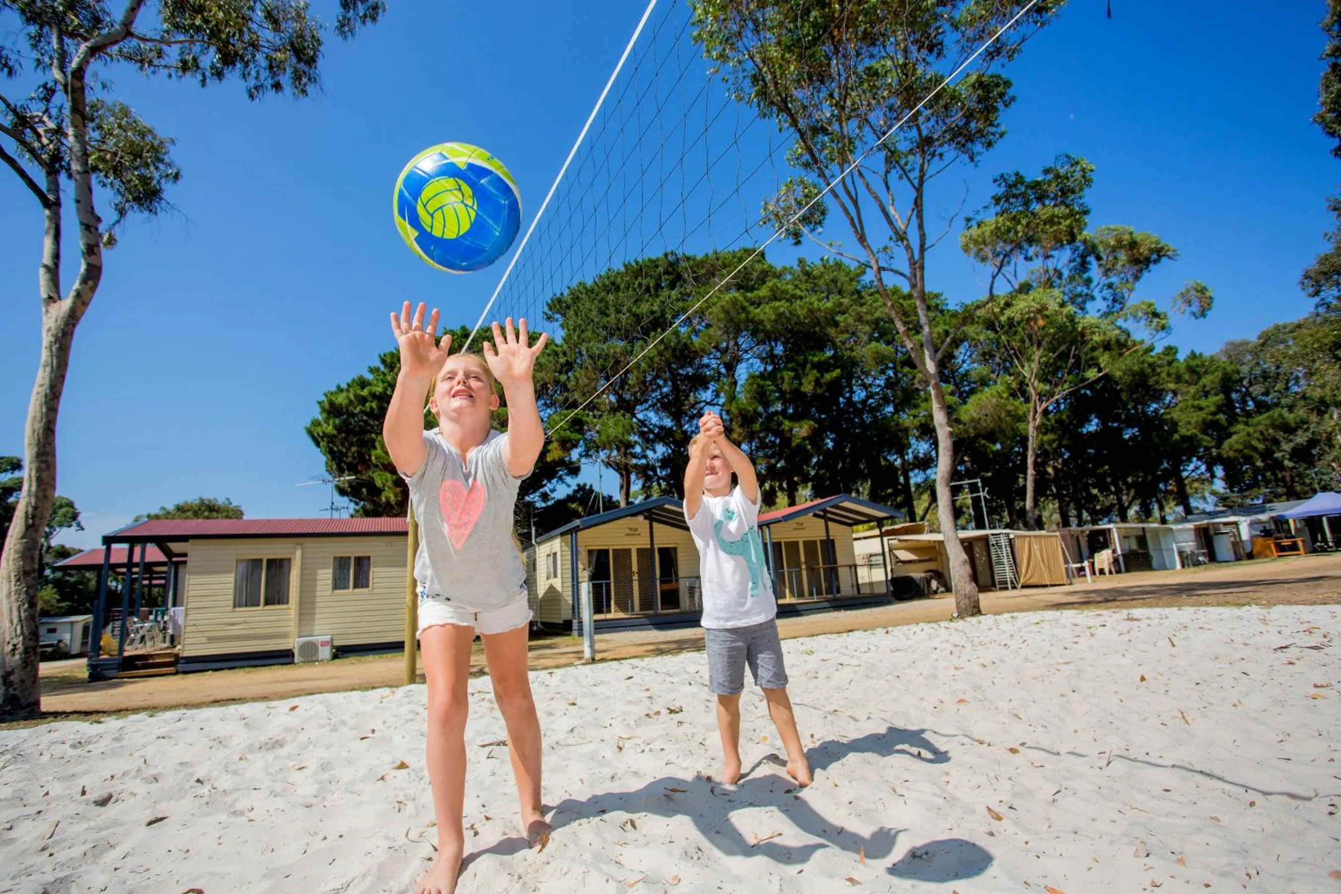group of guests in Ingenia Holidays Torquay Australia