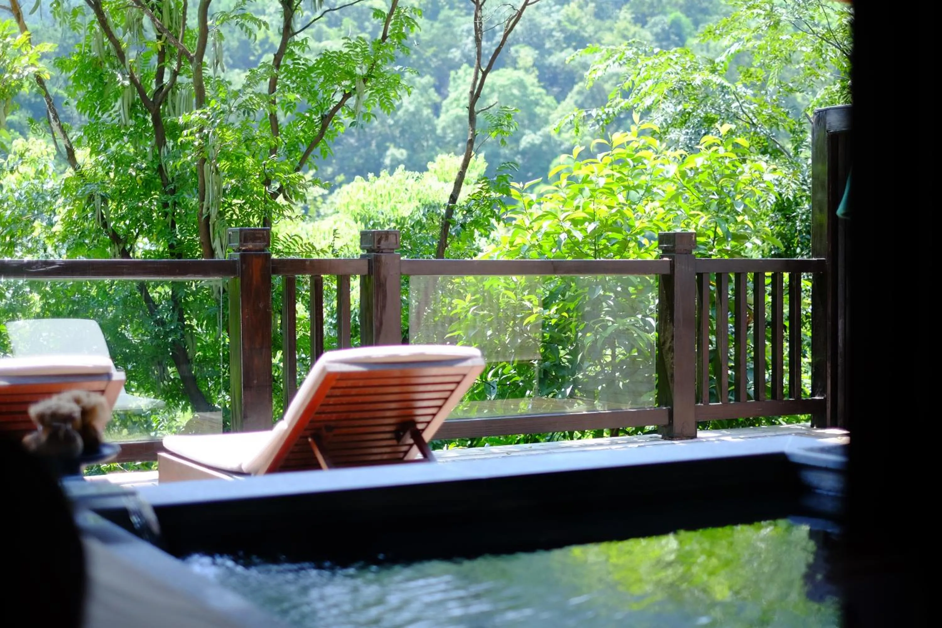 Balcony/Terrace in Banyan Tree Chongqing Beibei
