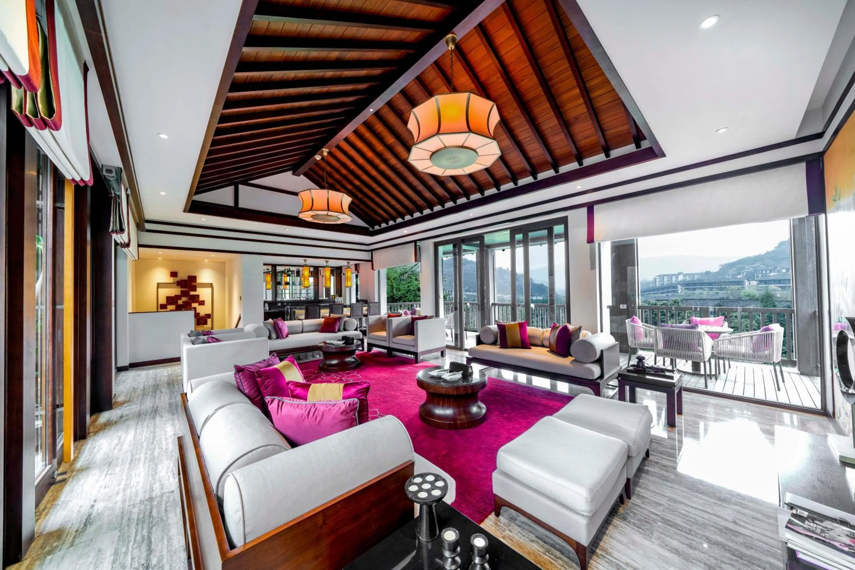 View (from property/room) in Banyan Tree Chongqing Beibei