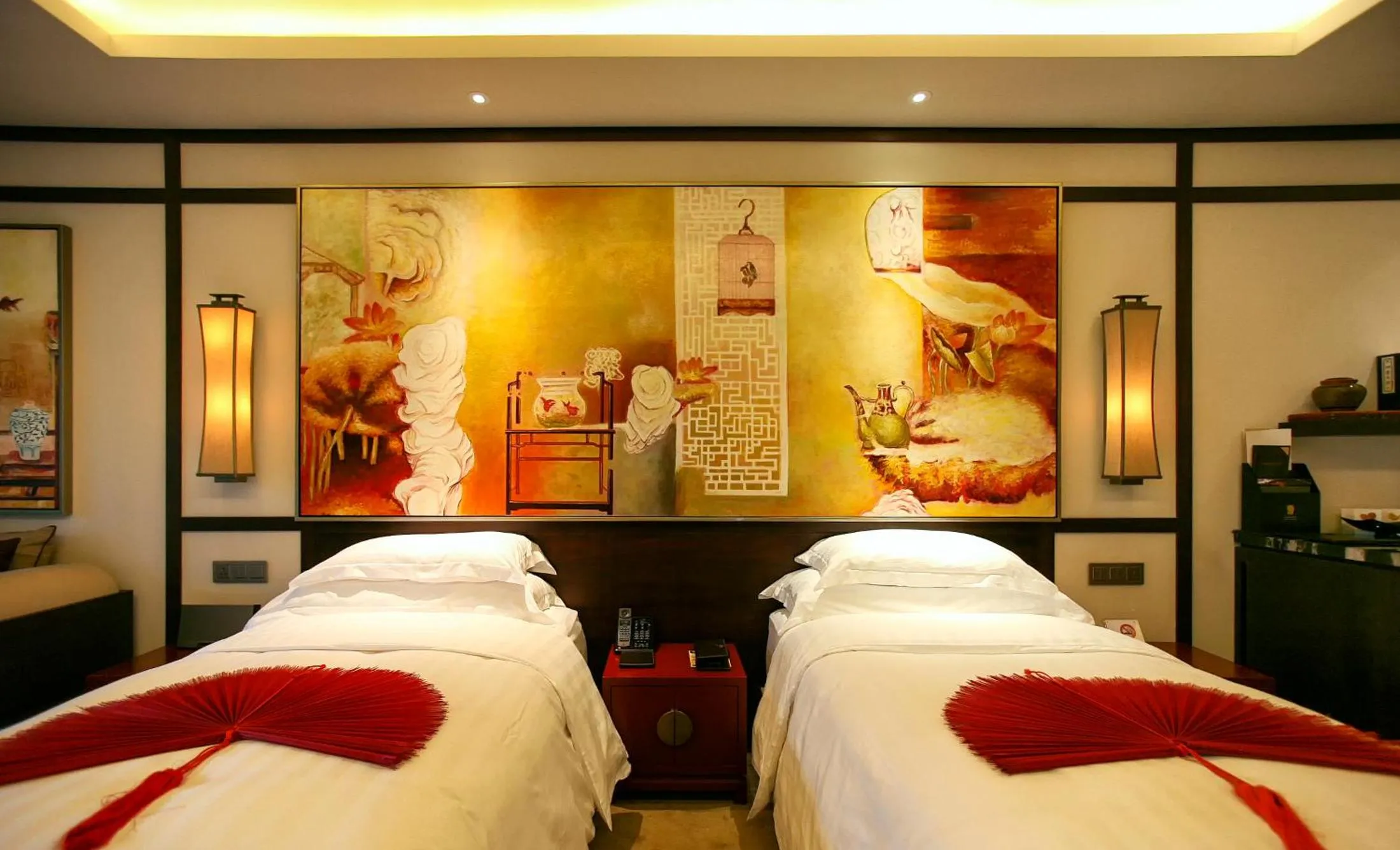 Bedroom, Bed in Banyan Tree Chongqing Beibei