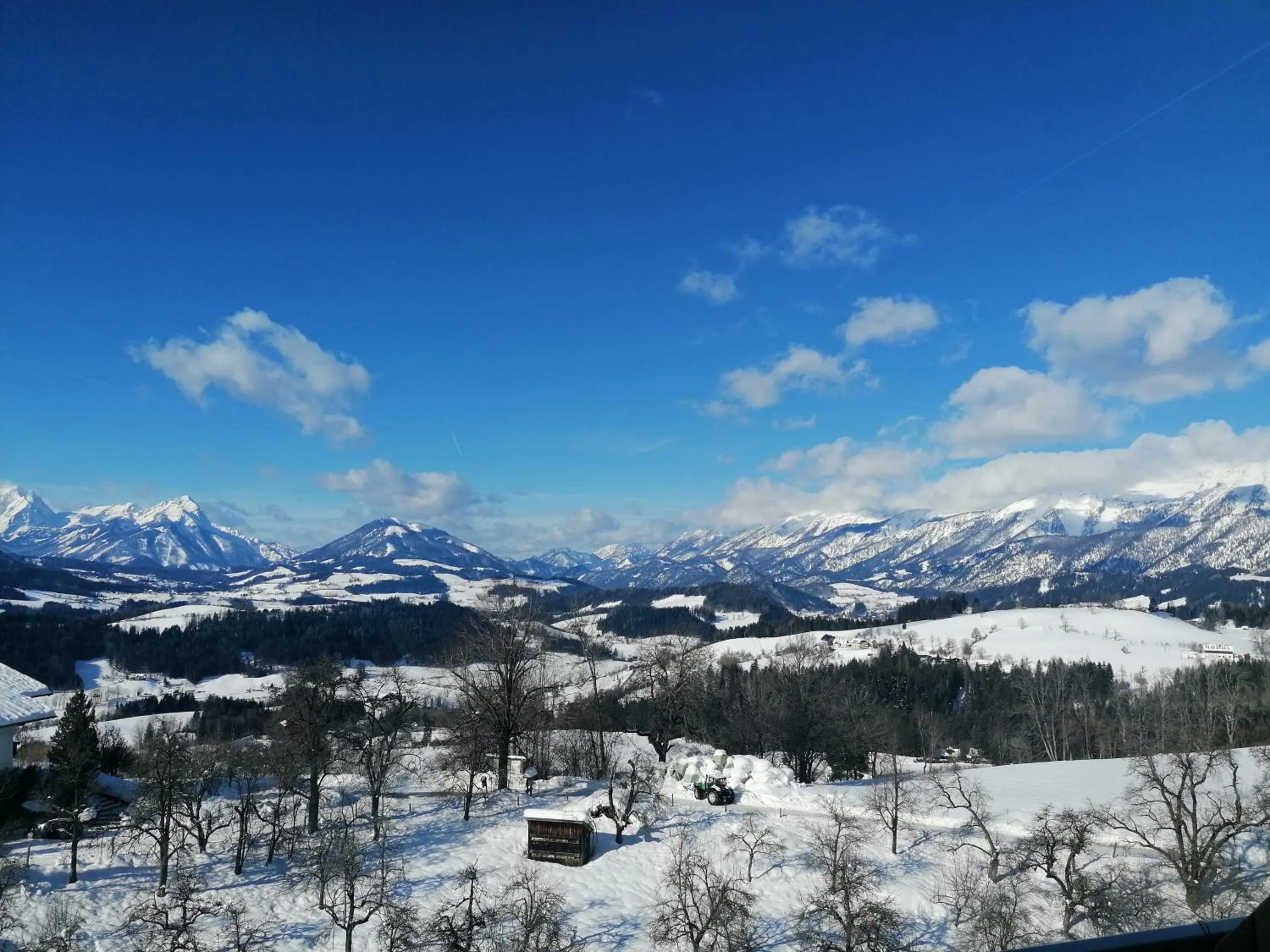 View (from property/room) in Landhotel Oberwengerhof