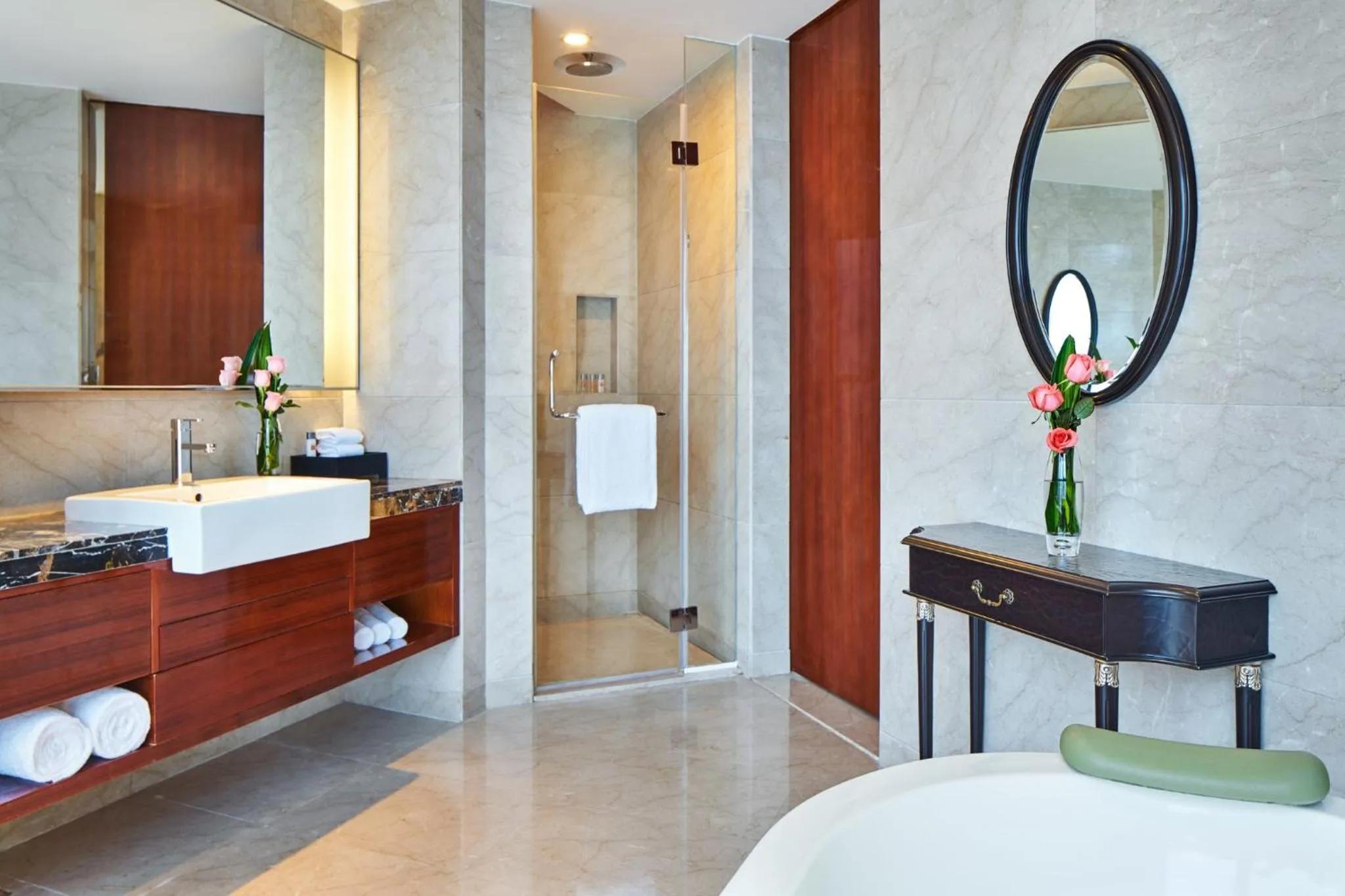 Bathroom in Crowne Plaza Zhenjiang by IHG