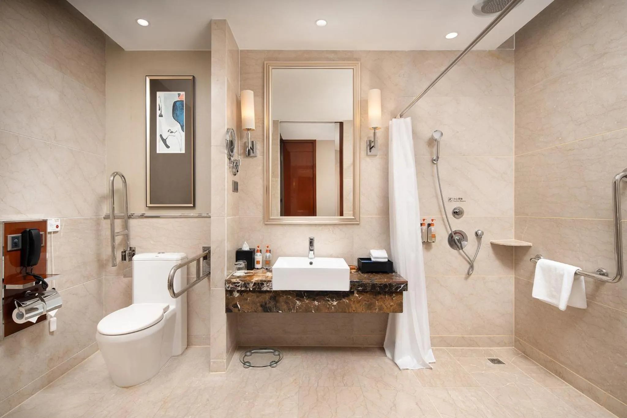 Bathroom in Crowne Plaza Zhenjiang by IHG