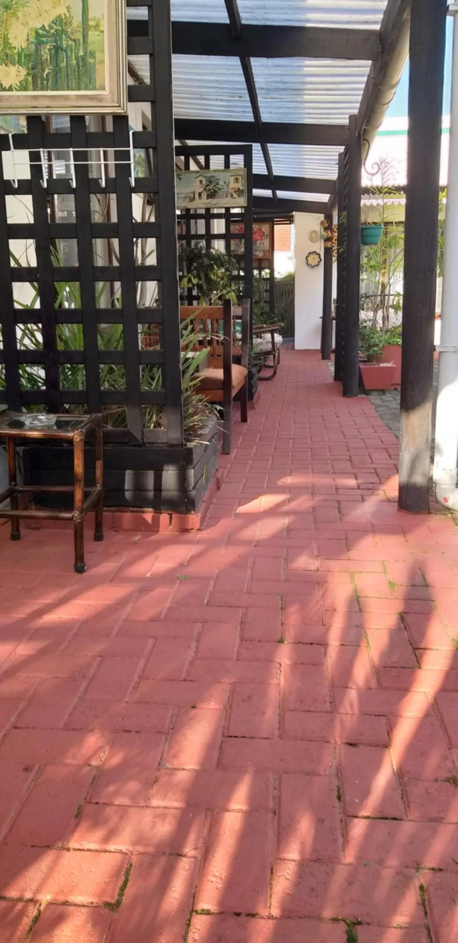 Patio in Forestview guesthouse and B&B