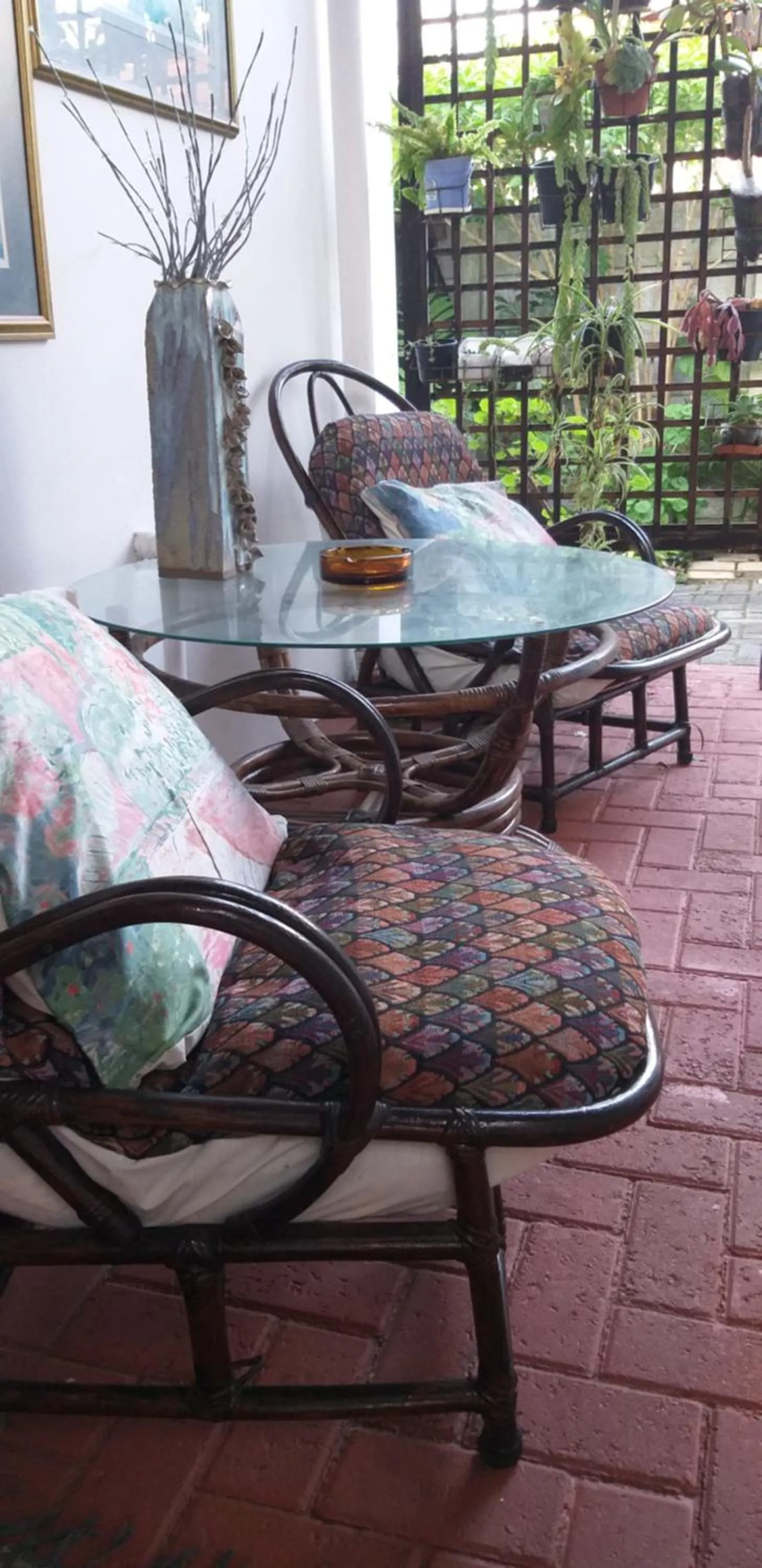 Patio in Forestview guesthouse and B&B