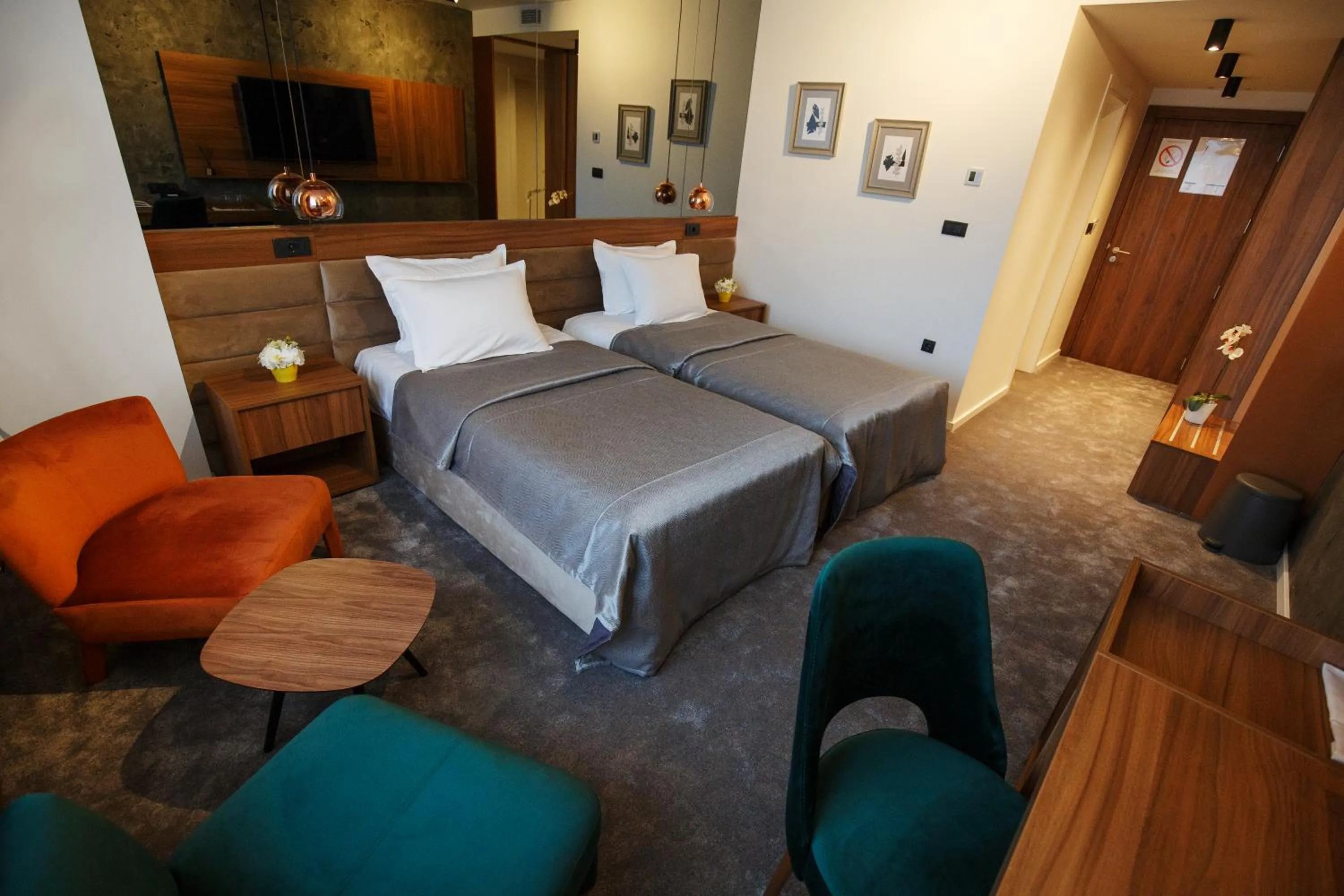 Photo of the whole room, Bed in New City Hotel & Restaurant Niš