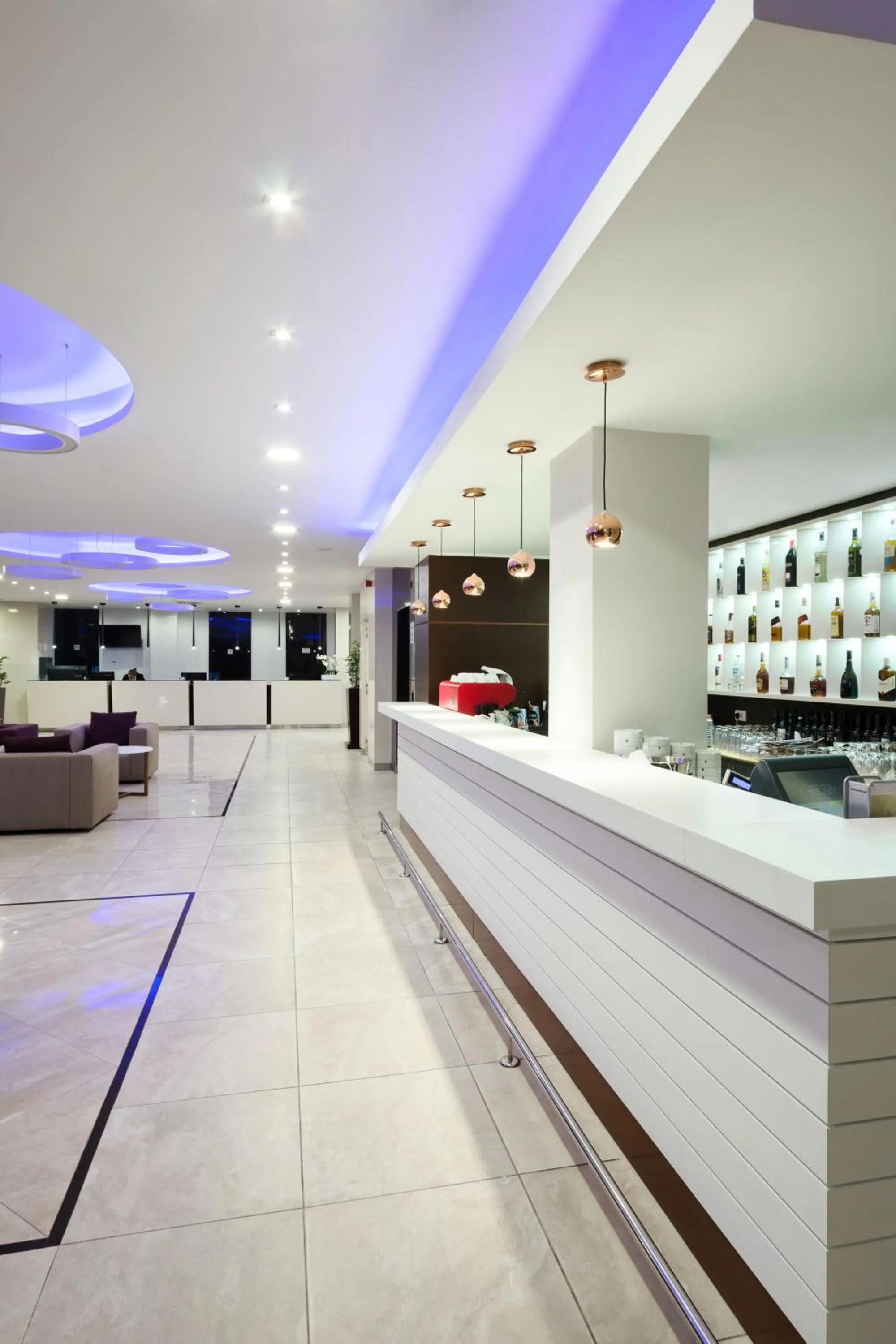 Lobby or reception in New City Hotel & Restaurant Niš