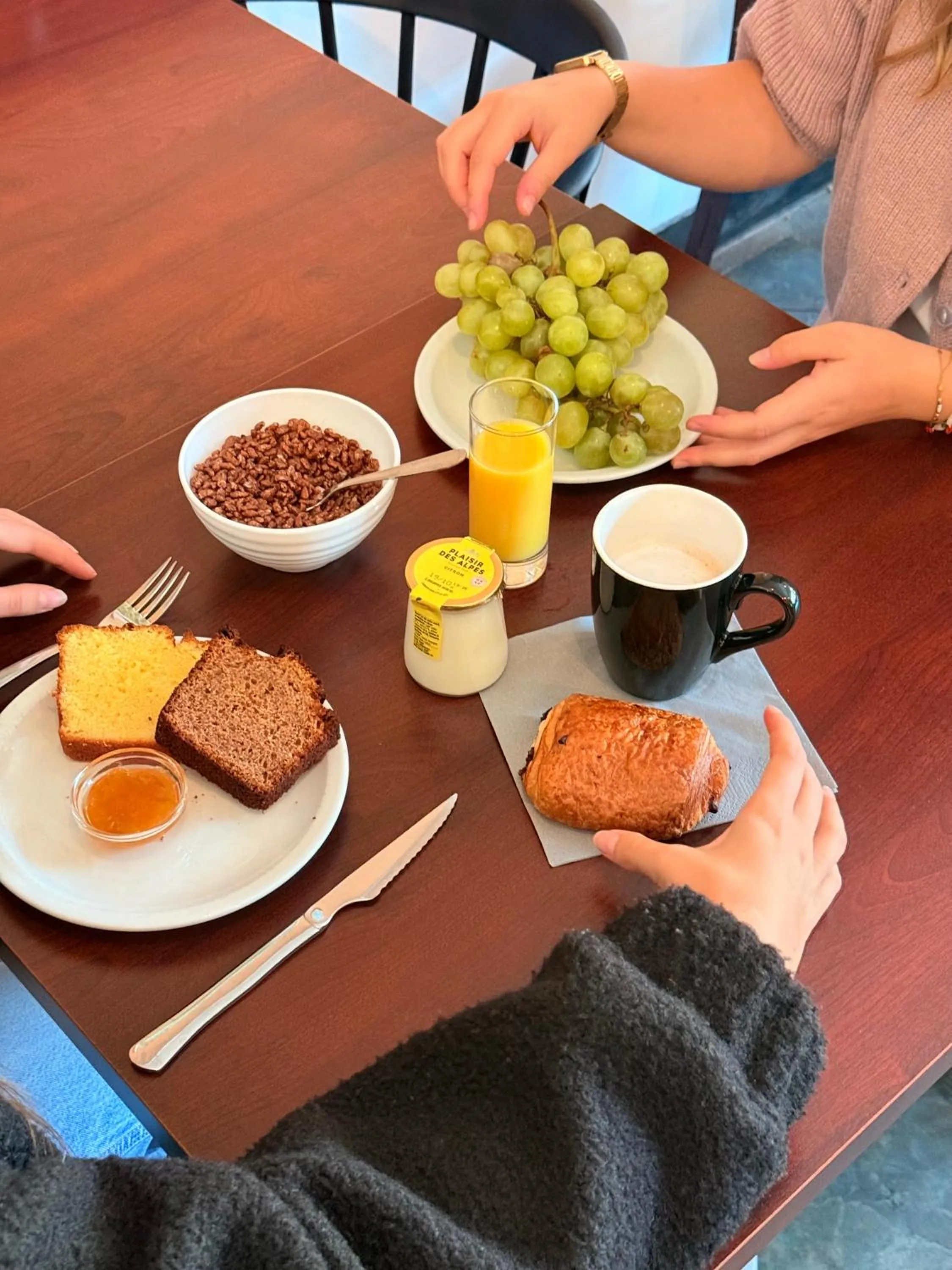 Breakfast in Kyriad Hotel Dijon Gare