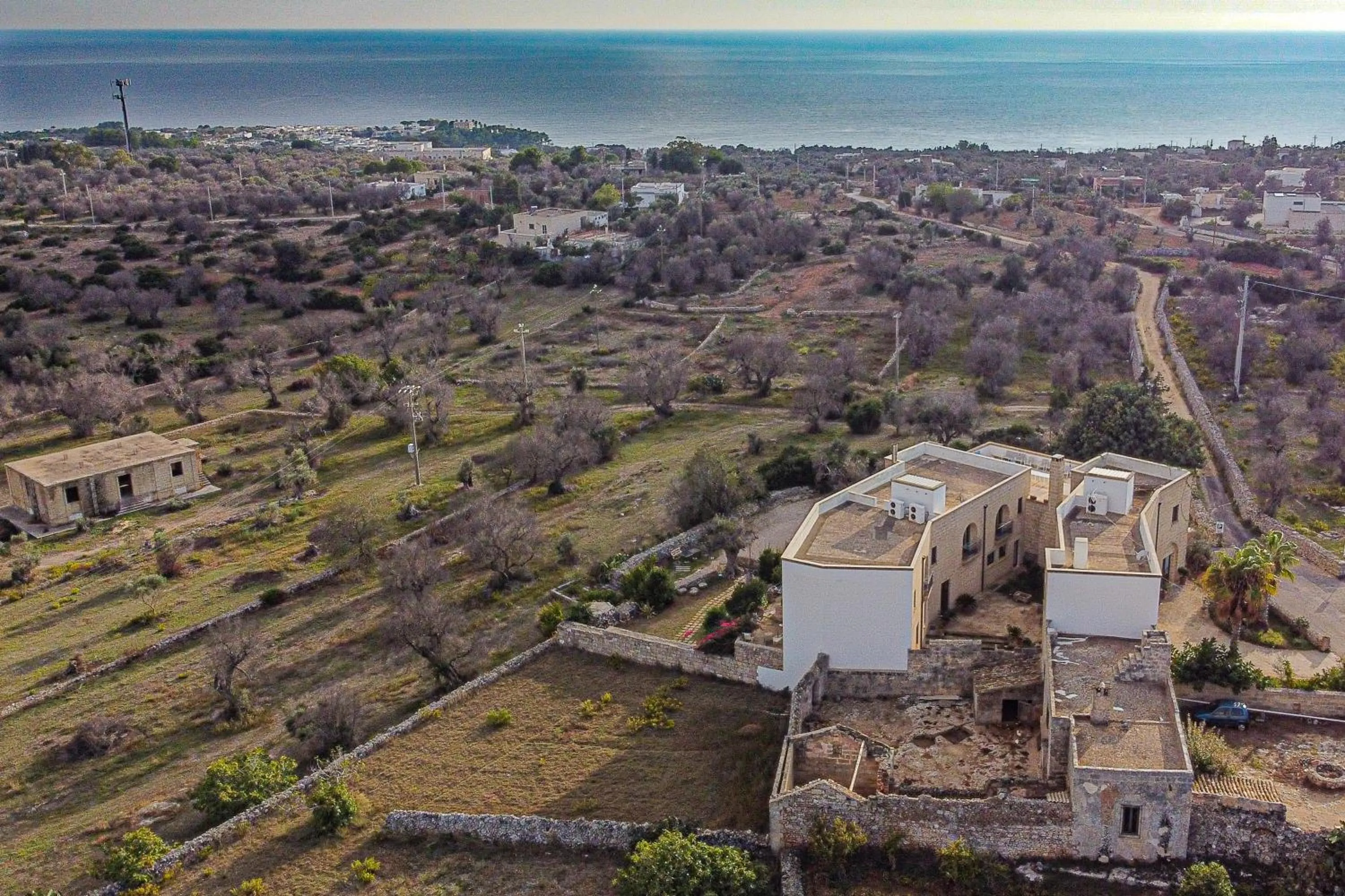 Bird's eye view in Masseria Ruri Pulcra