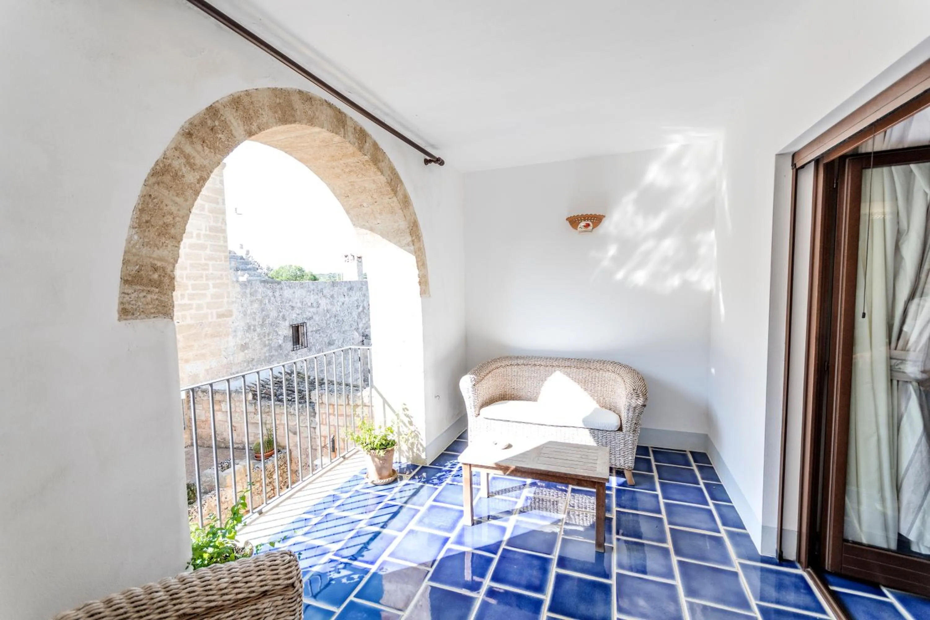 Balcony/Terrace in Masseria Ruri Pulcra