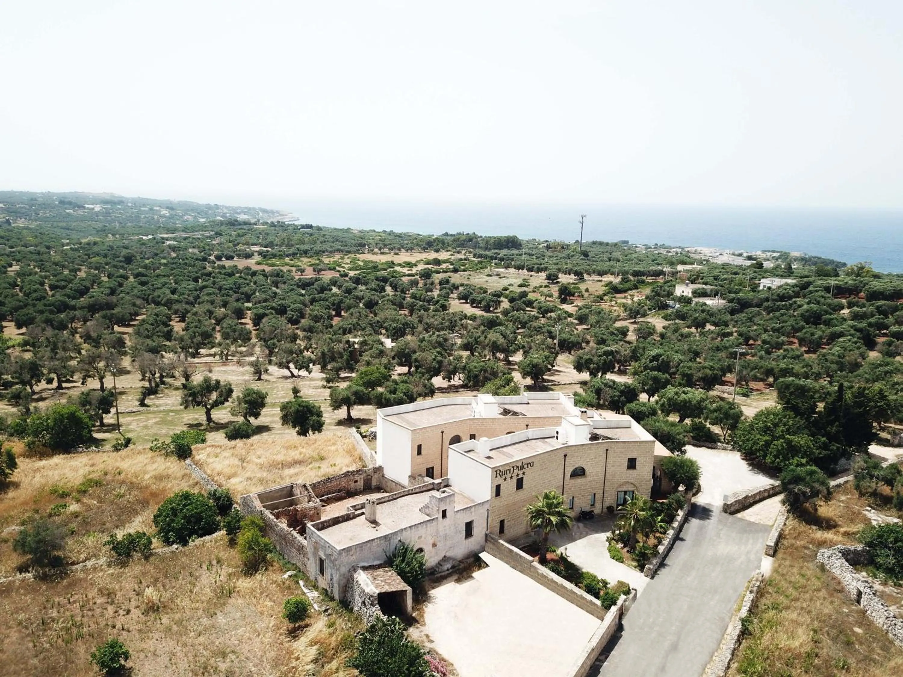 Bird's eye view in Masseria Ruri Pulcra