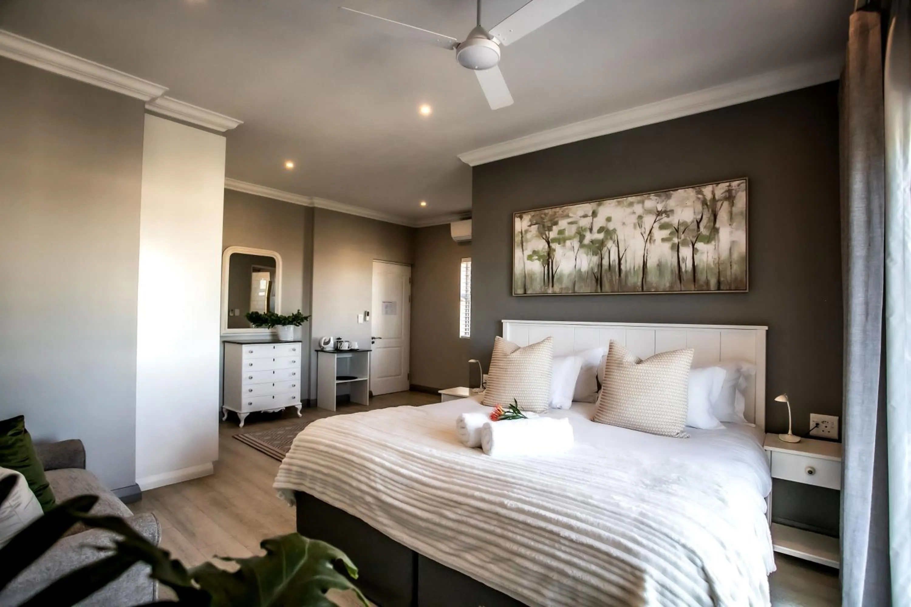 Bed in Whale Coast Ocean Villa