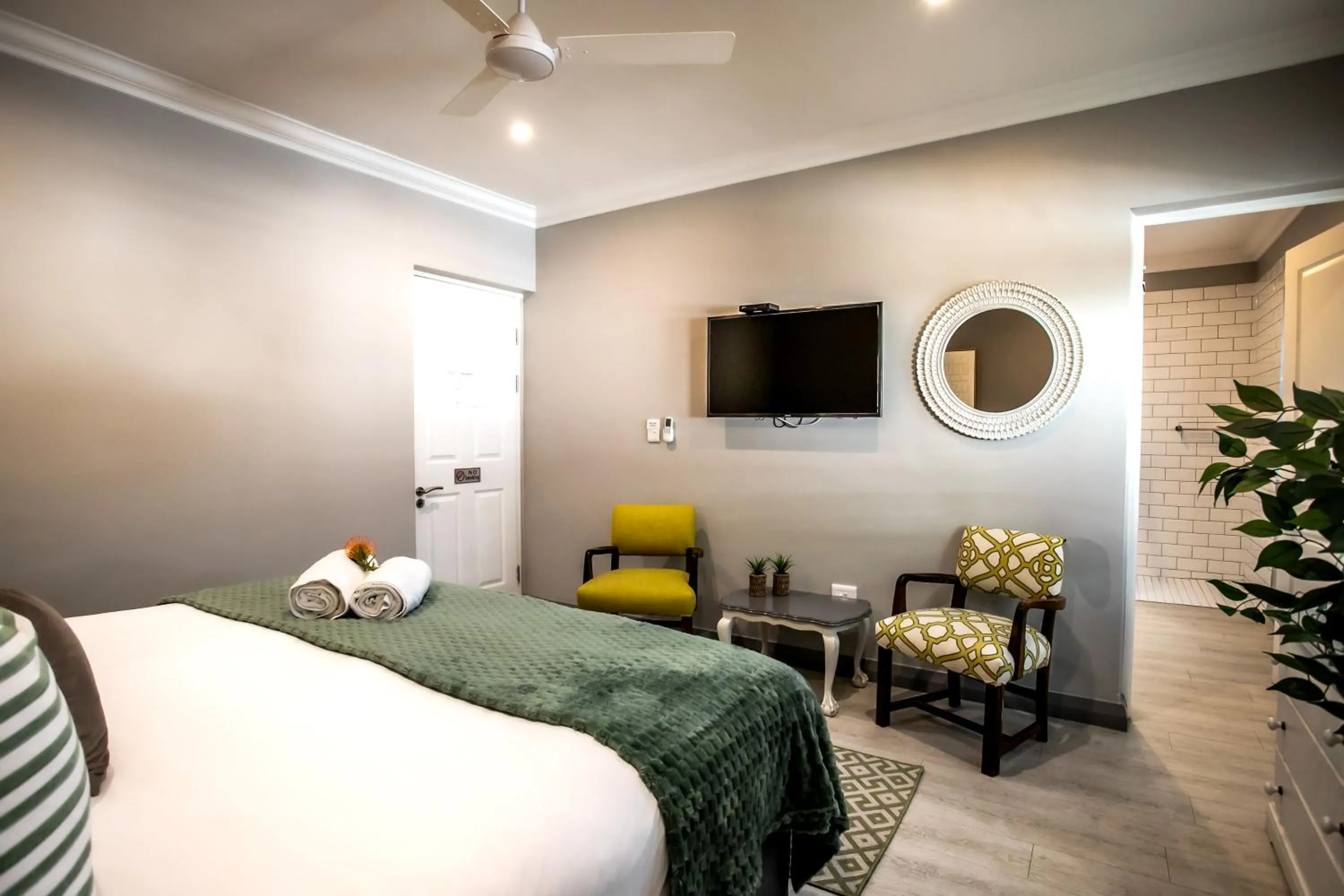 Bed in Whale Coast Ocean Villa