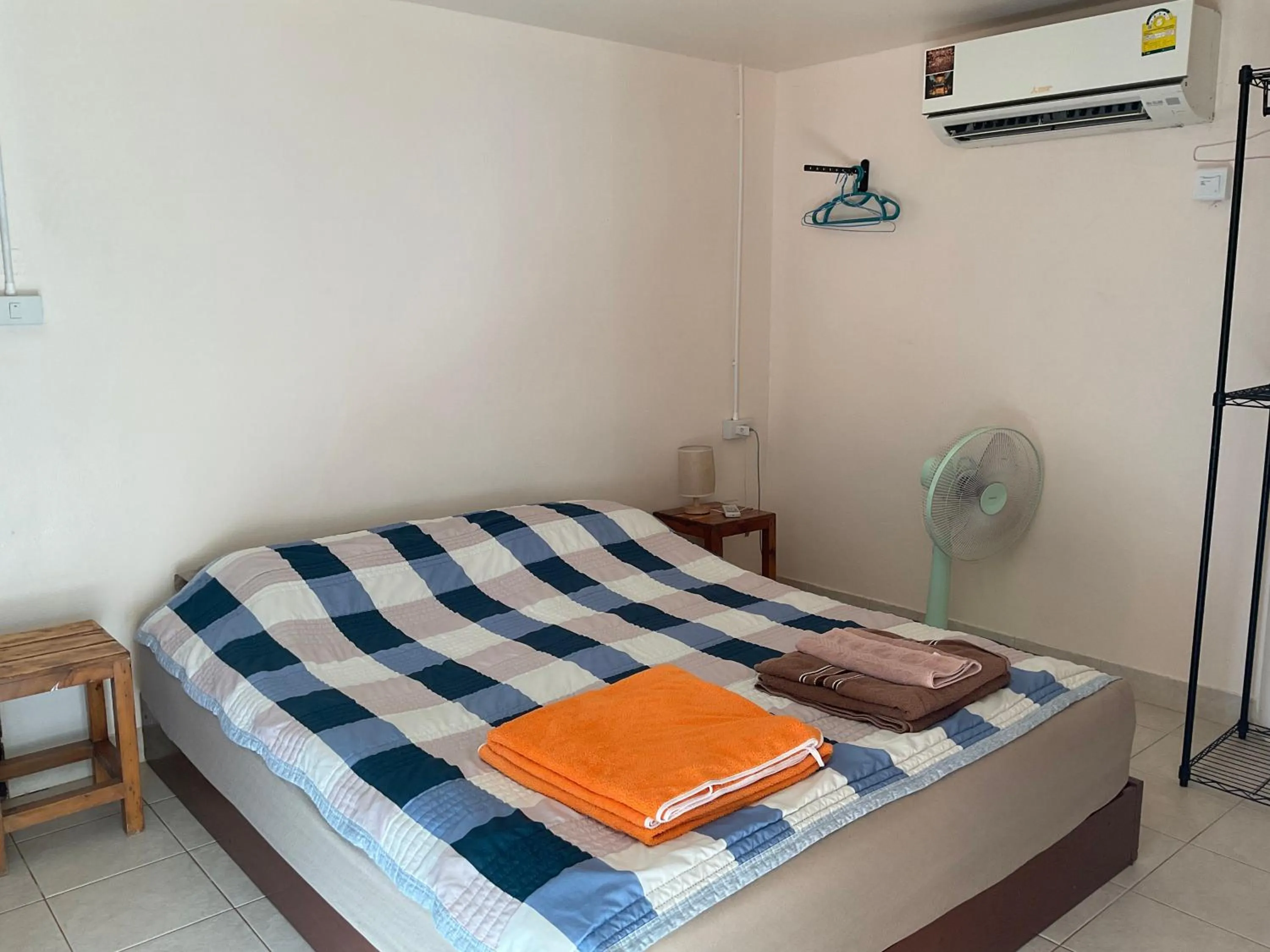 Bed in TK Beach Resort Koh Mak