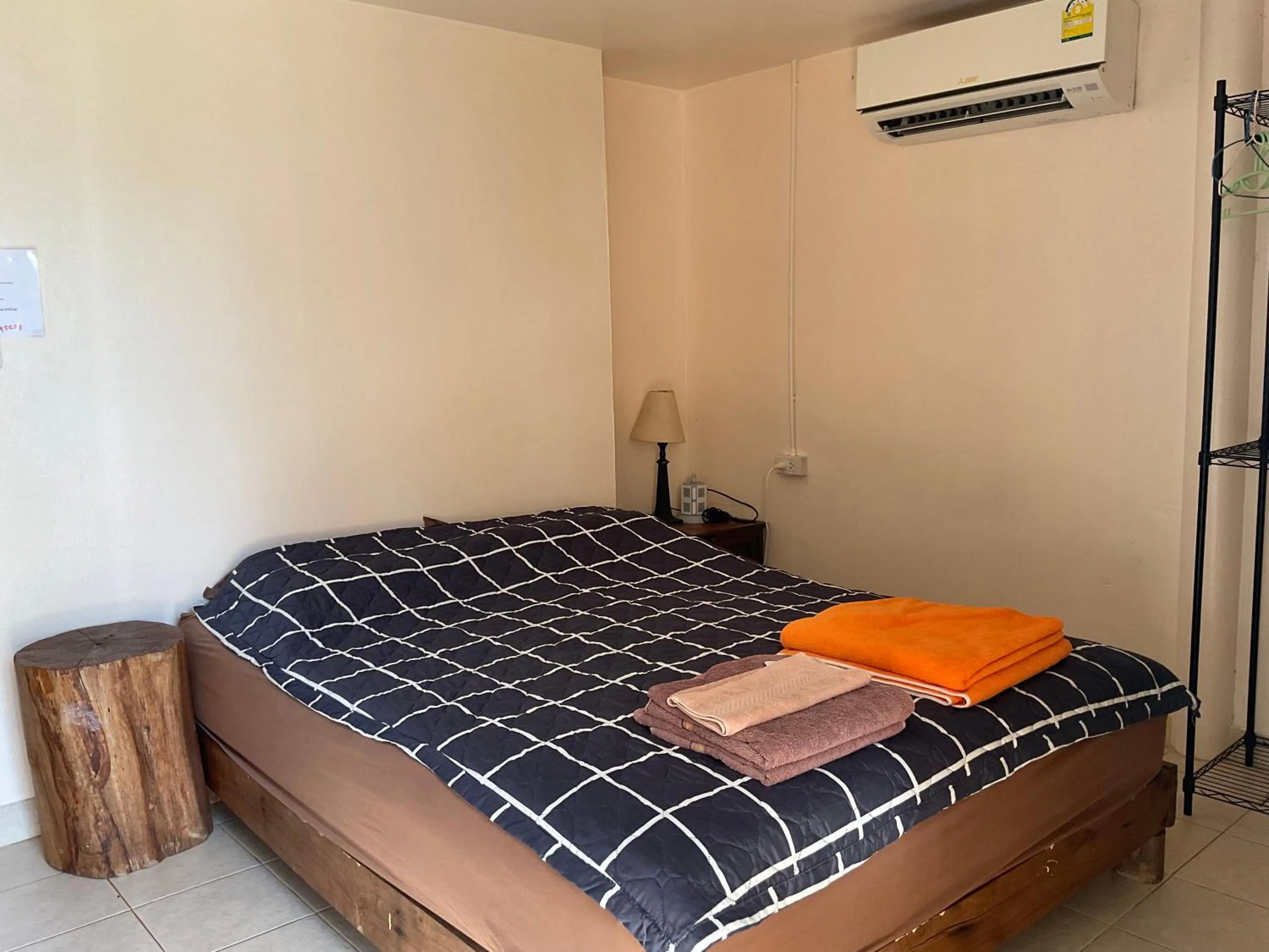 Bed in TK Beach Resort Koh Mak