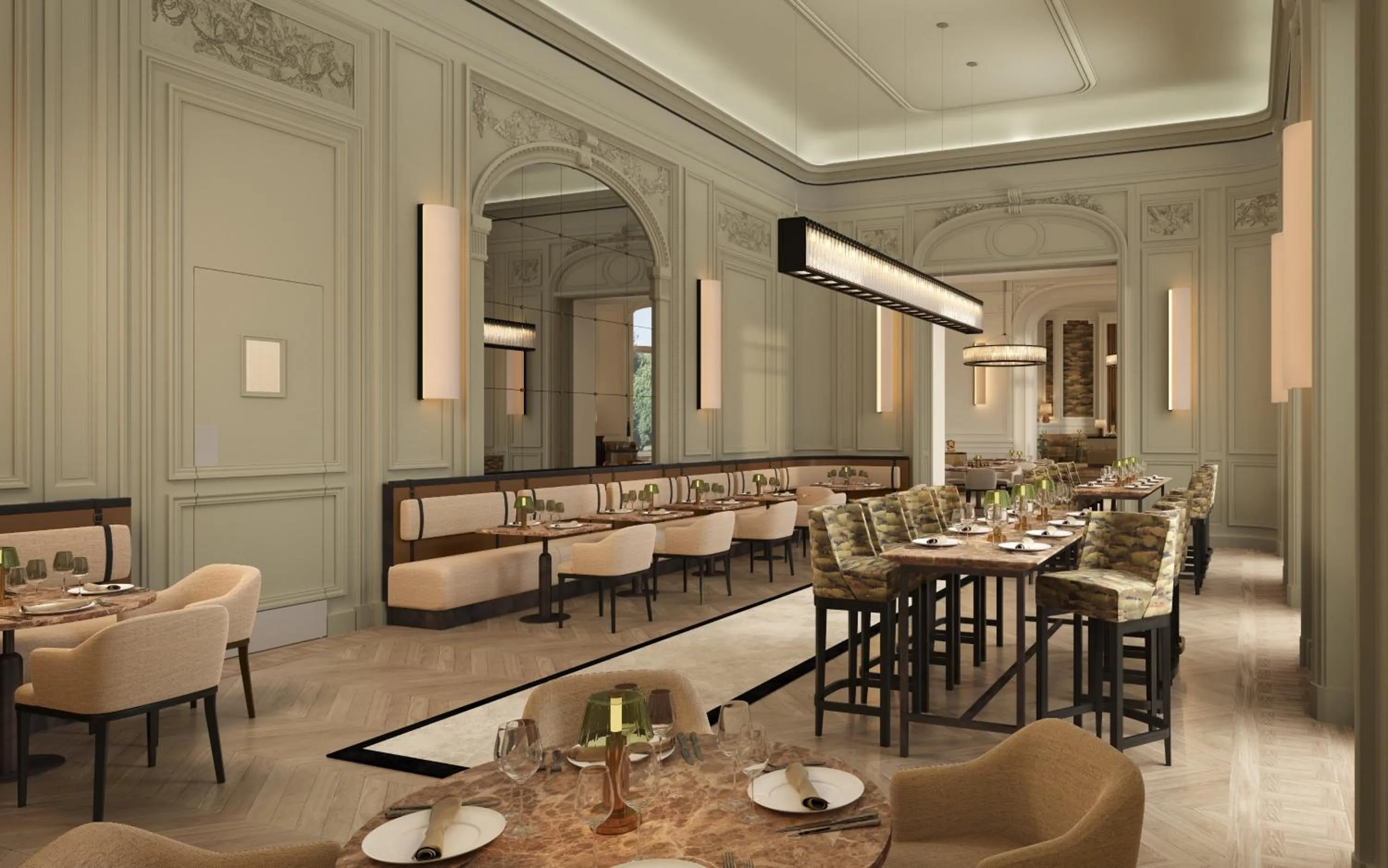 Restaurant/places to eat in InterContinental Hotels Chantilly Chateau Mont Royal by IHG