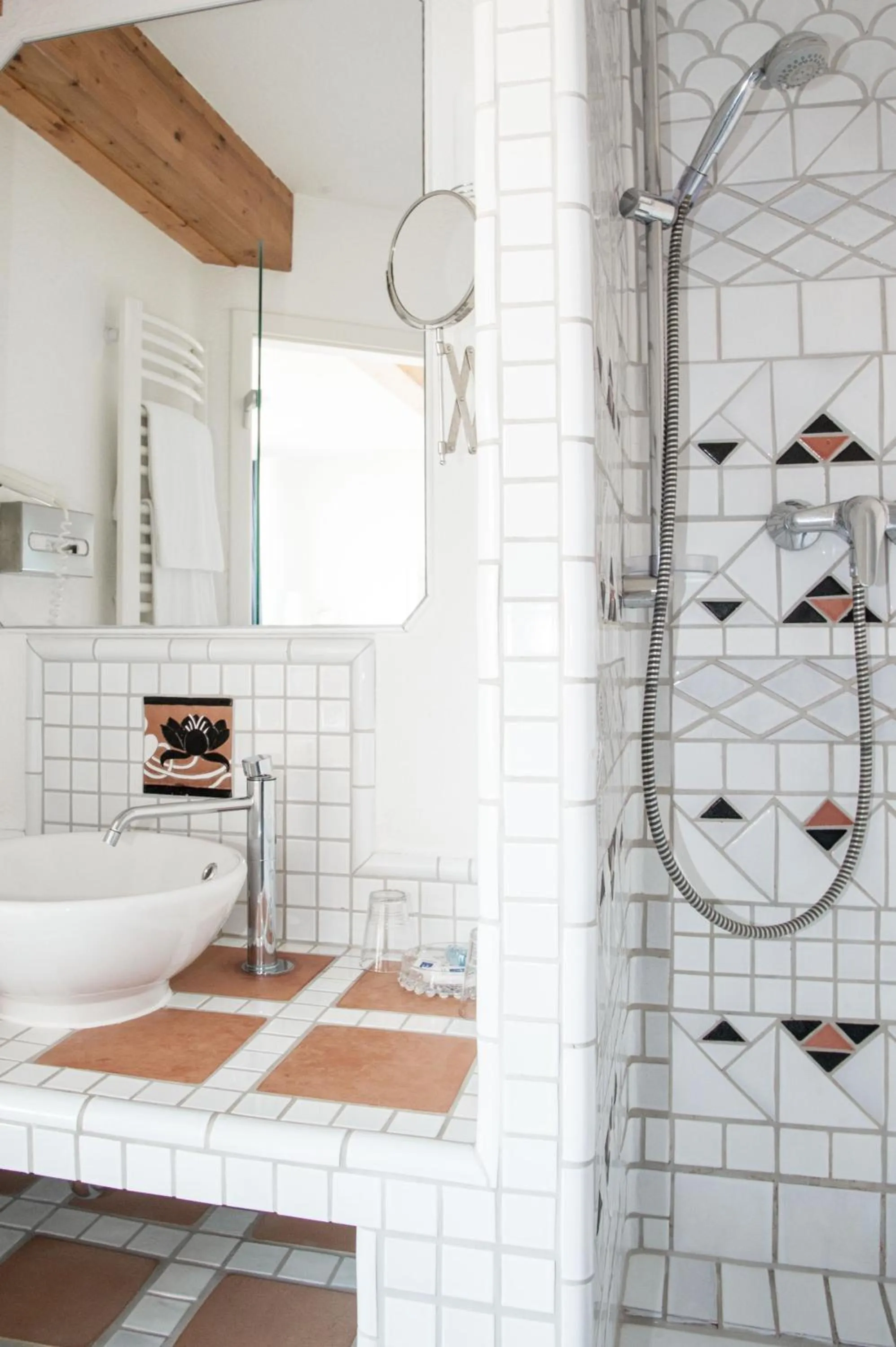 Bathroom in Insel-Hof Reichenau Hotel-garni