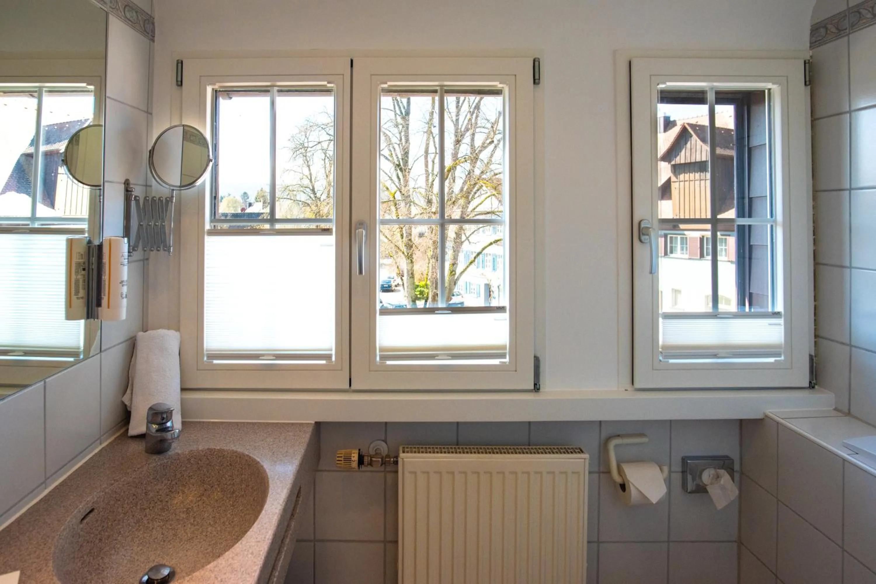 Bathroom in Insel-Hof Reichenau Hotel-garni