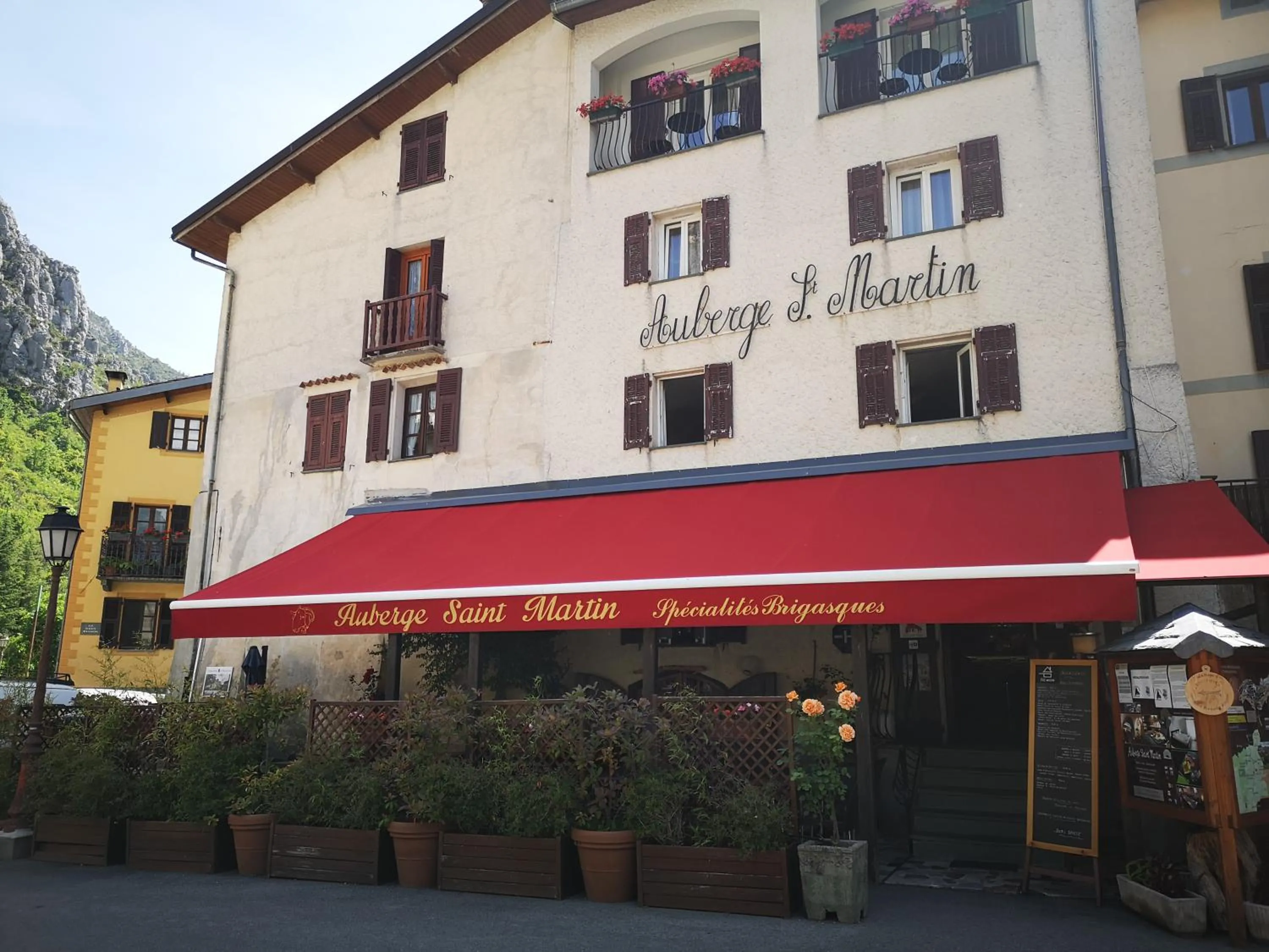 Facade/entrance in Auberge Saint Martin