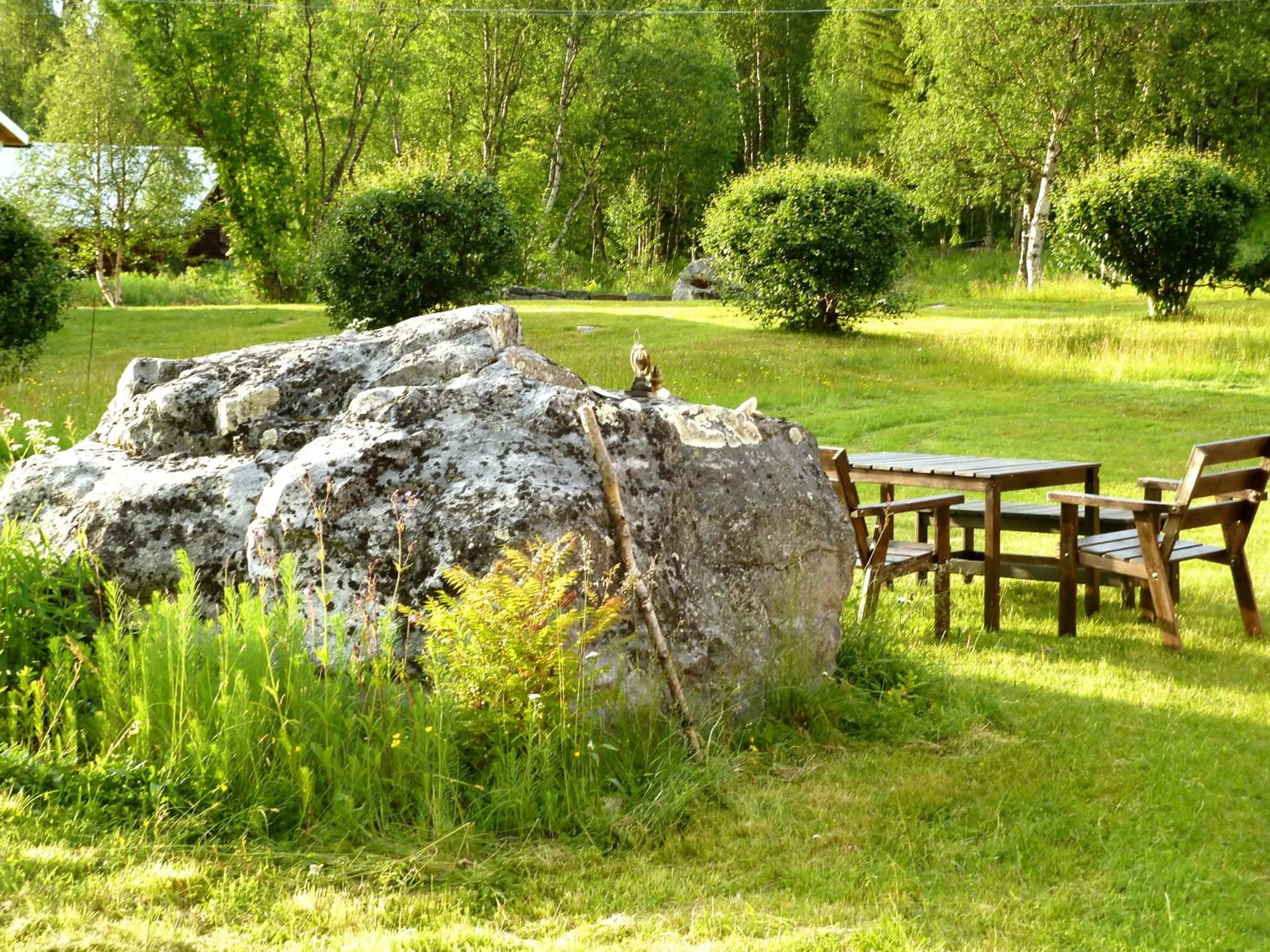 Garden in Stora Björnstugan