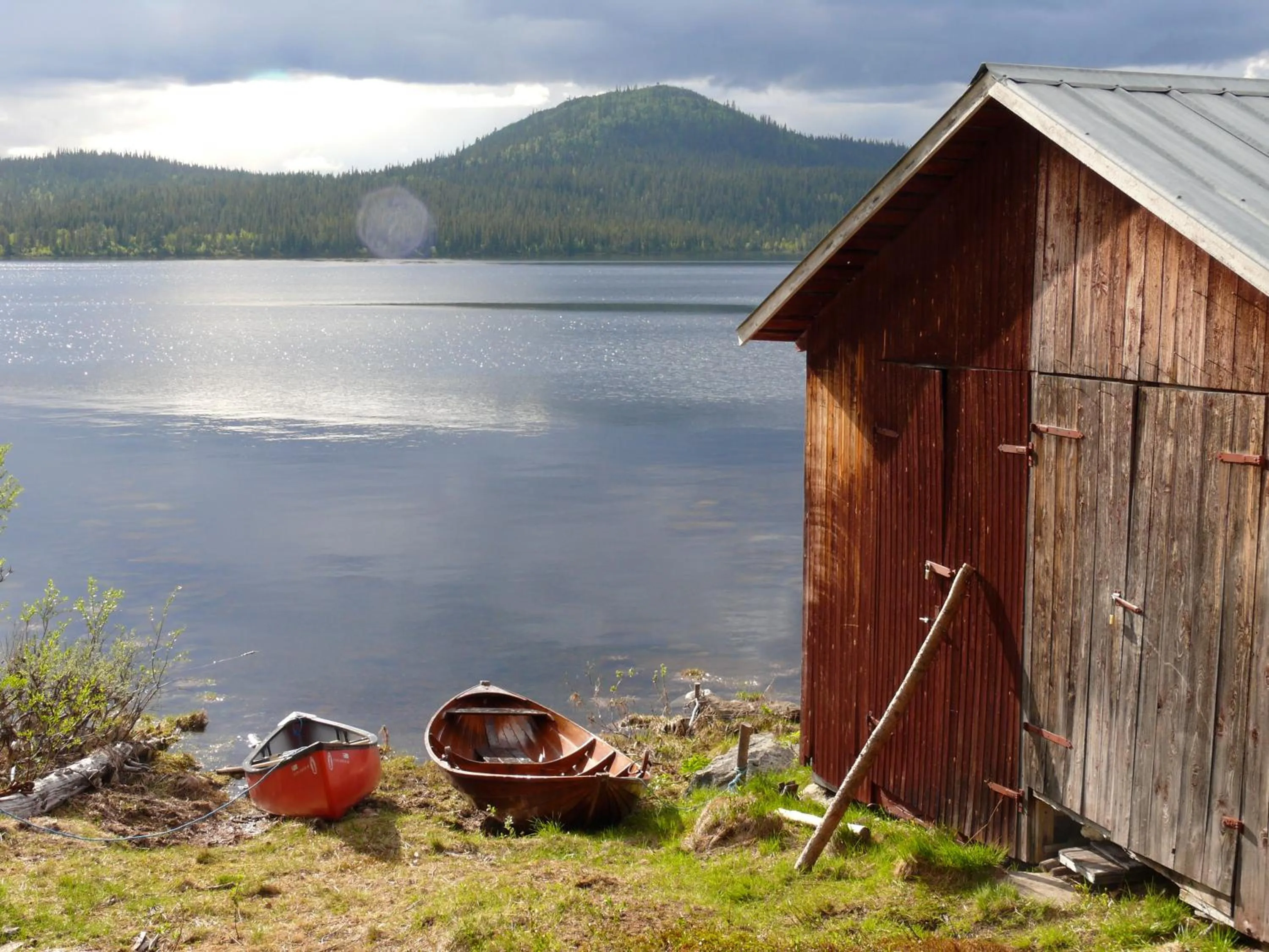 Beach in Stora Björnstugan