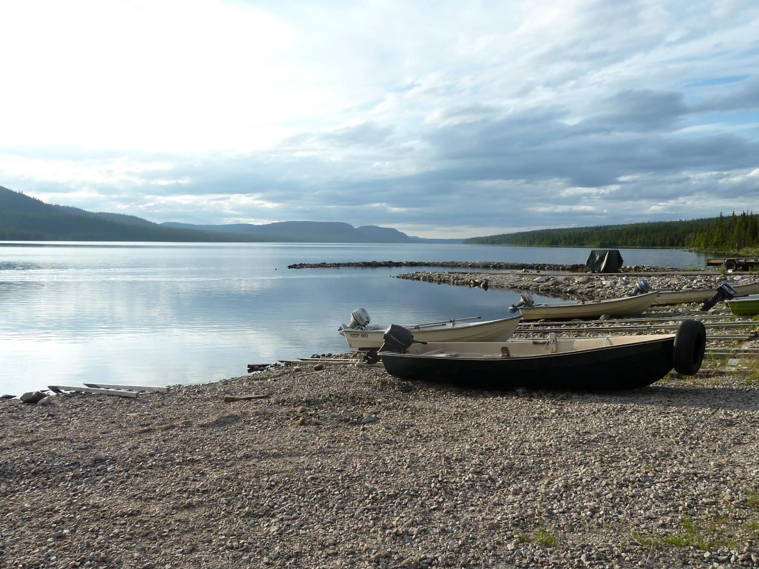 Fishing in Stora Björnstugan