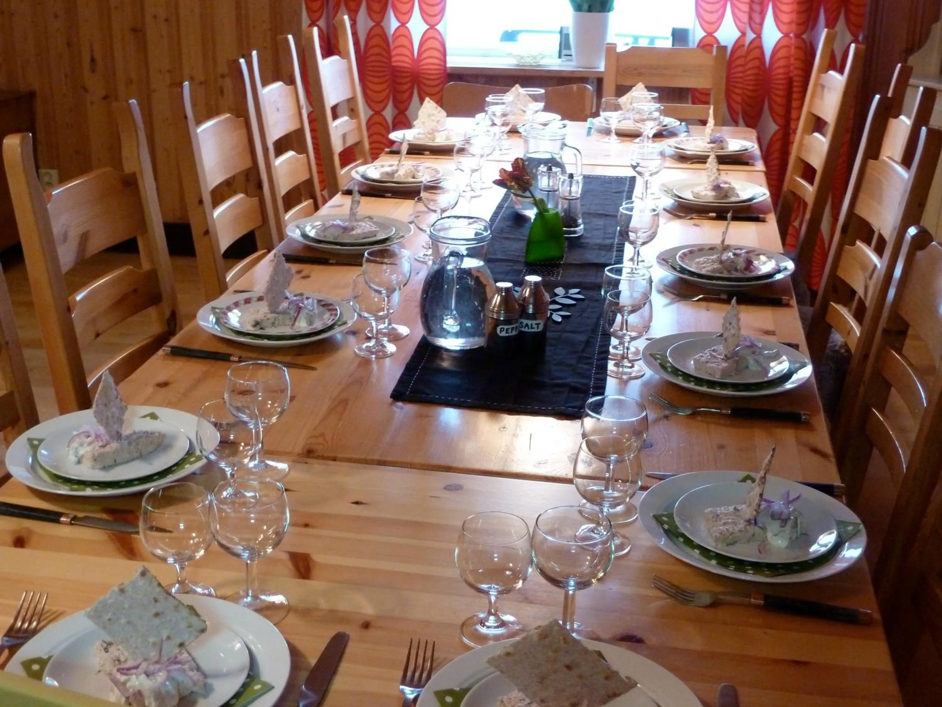 Food close-up in Stora Björnstugan