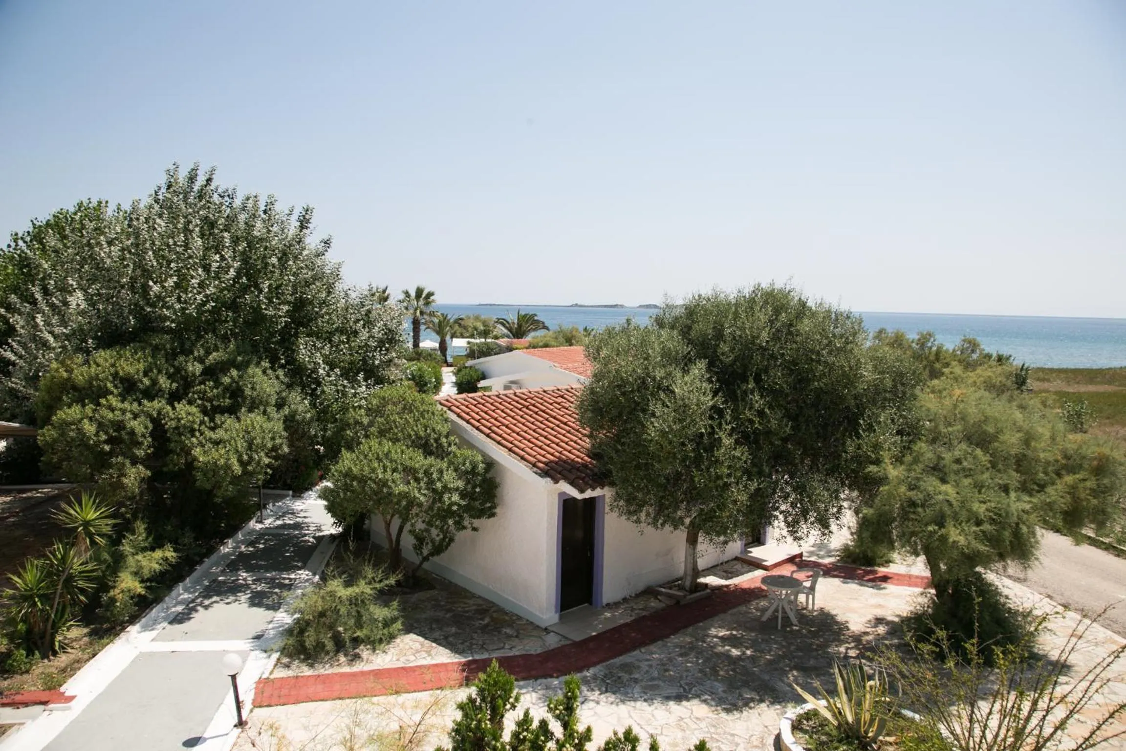 Bird's eye view in Kefalonia Beach Hotel & Bungalows