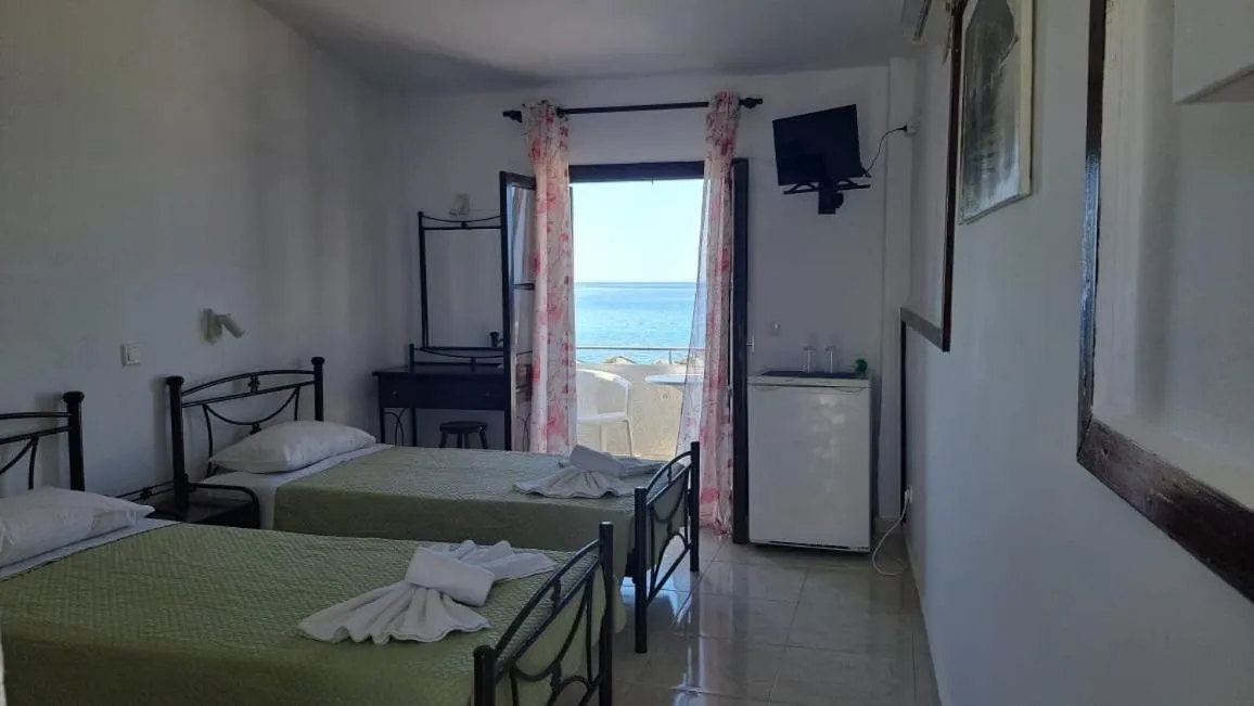 Bedroom, Bed in Kefalonia Beach Hotel & Bungalows