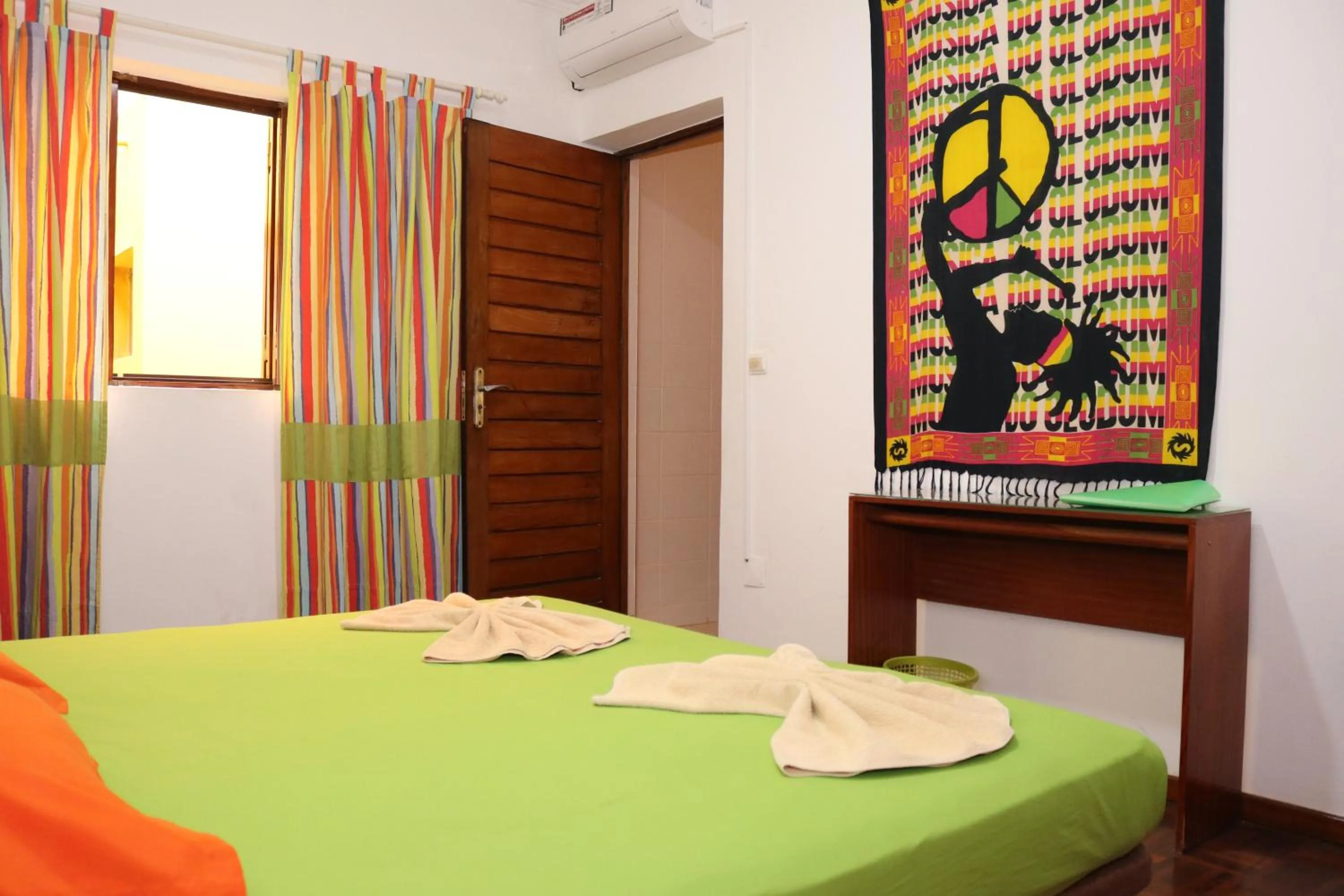 Bed in O Jardim do Vinho, AC