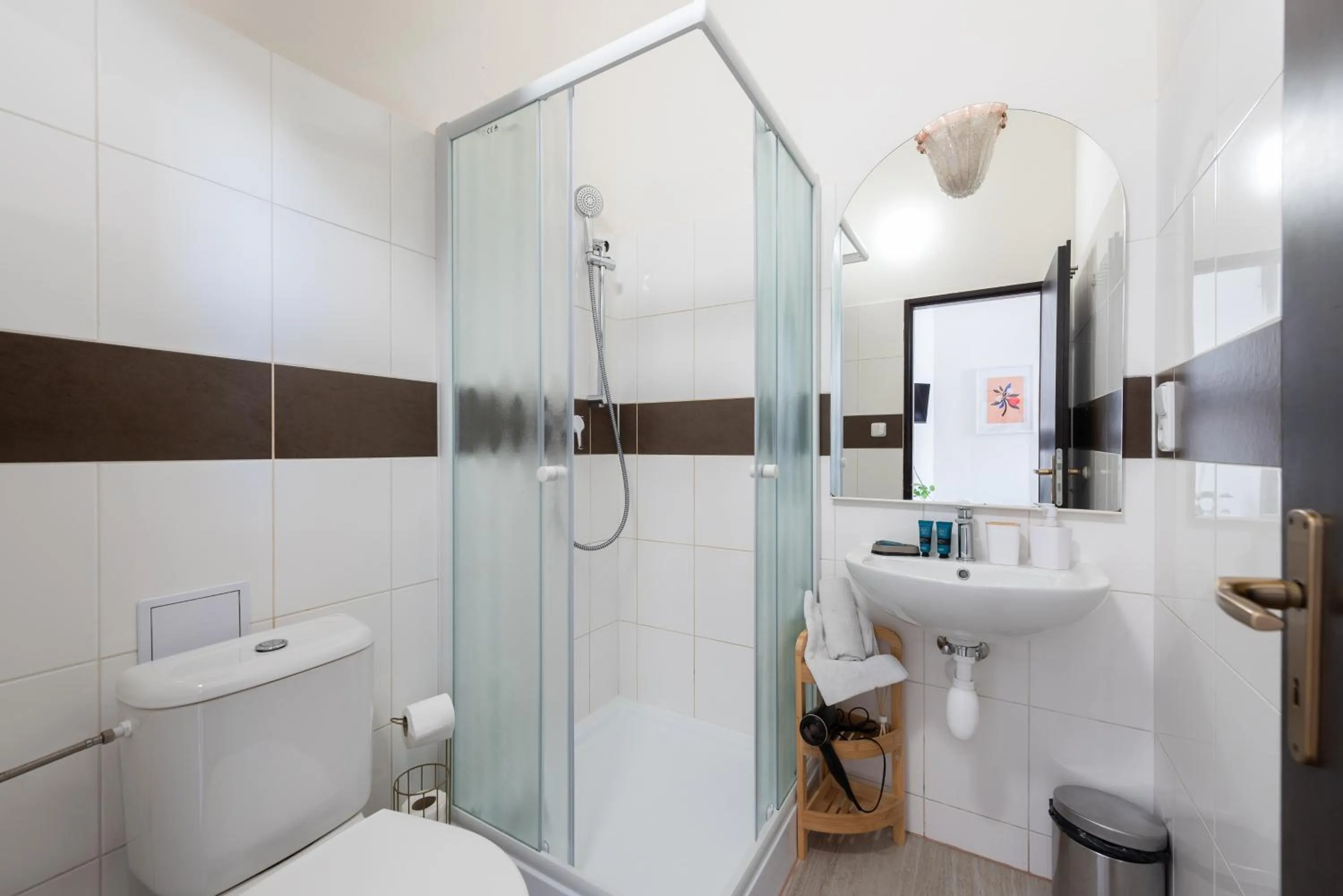 Toilet in Tesnov Residence Apartments