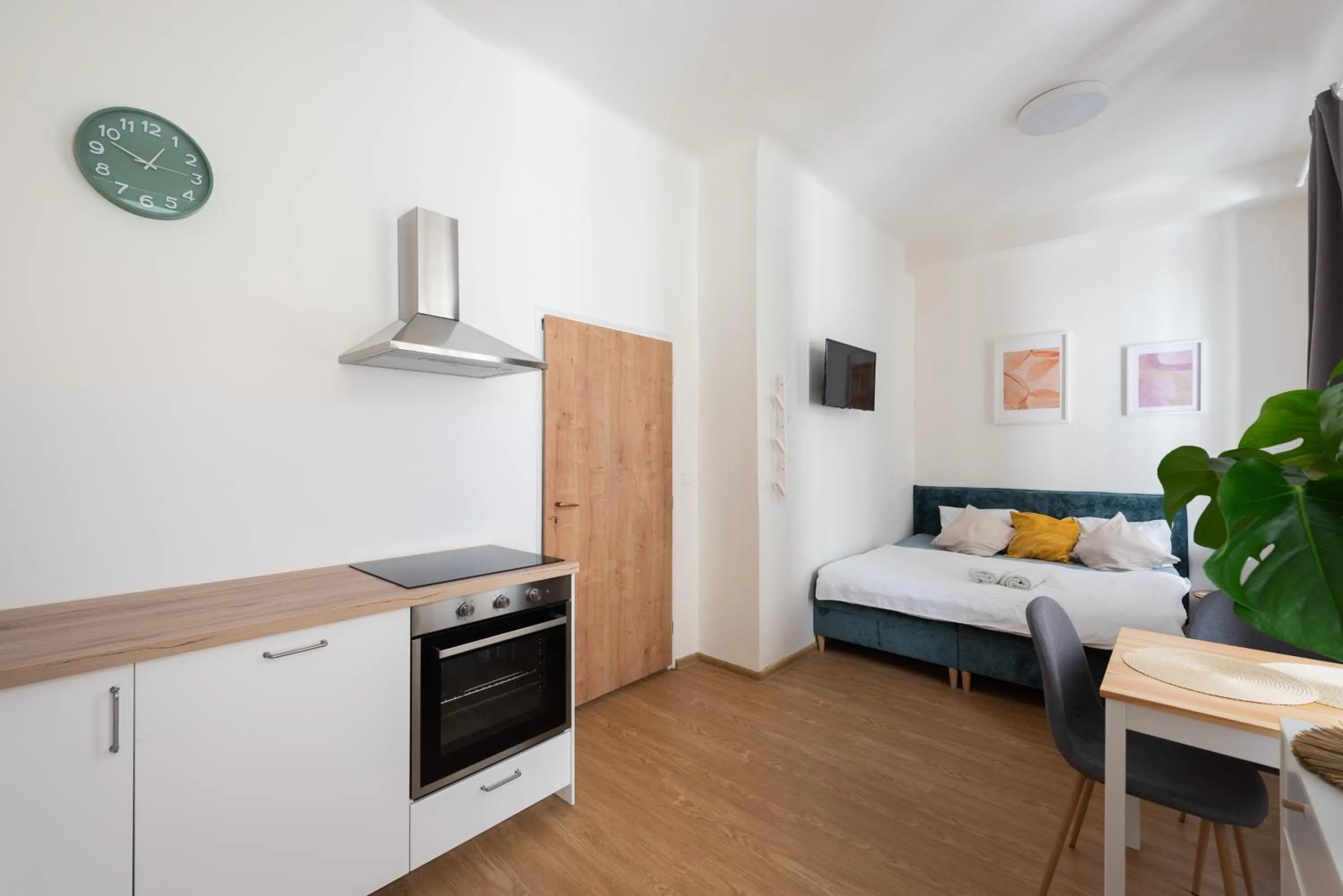 Bed in Tesnov Residence Apartments