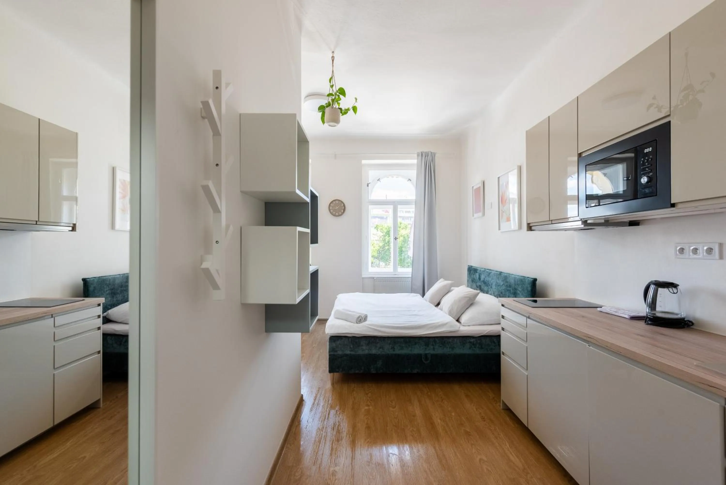 Bed in Tesnov Residence Apartments