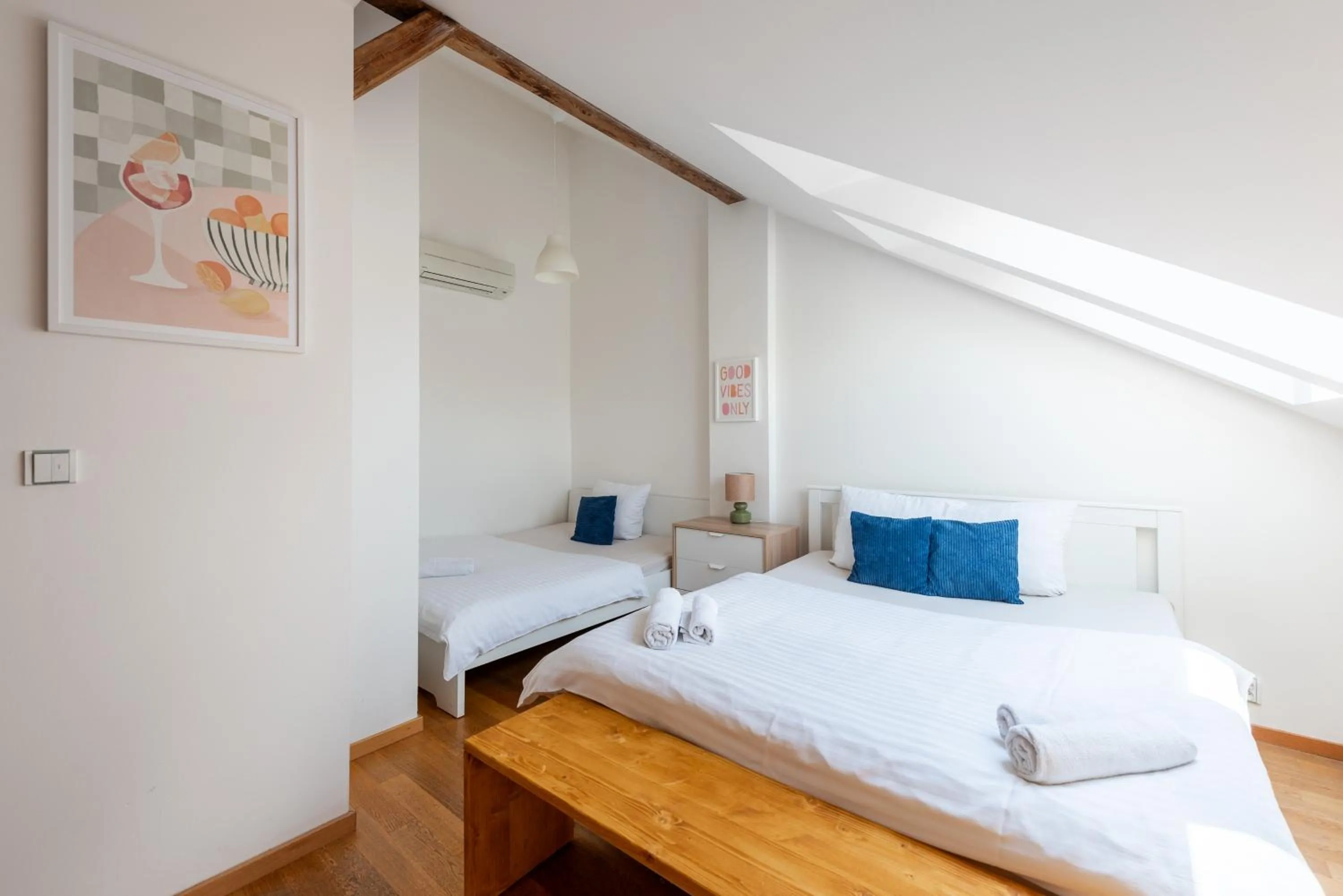 Bed in Tesnov Residence Apartments