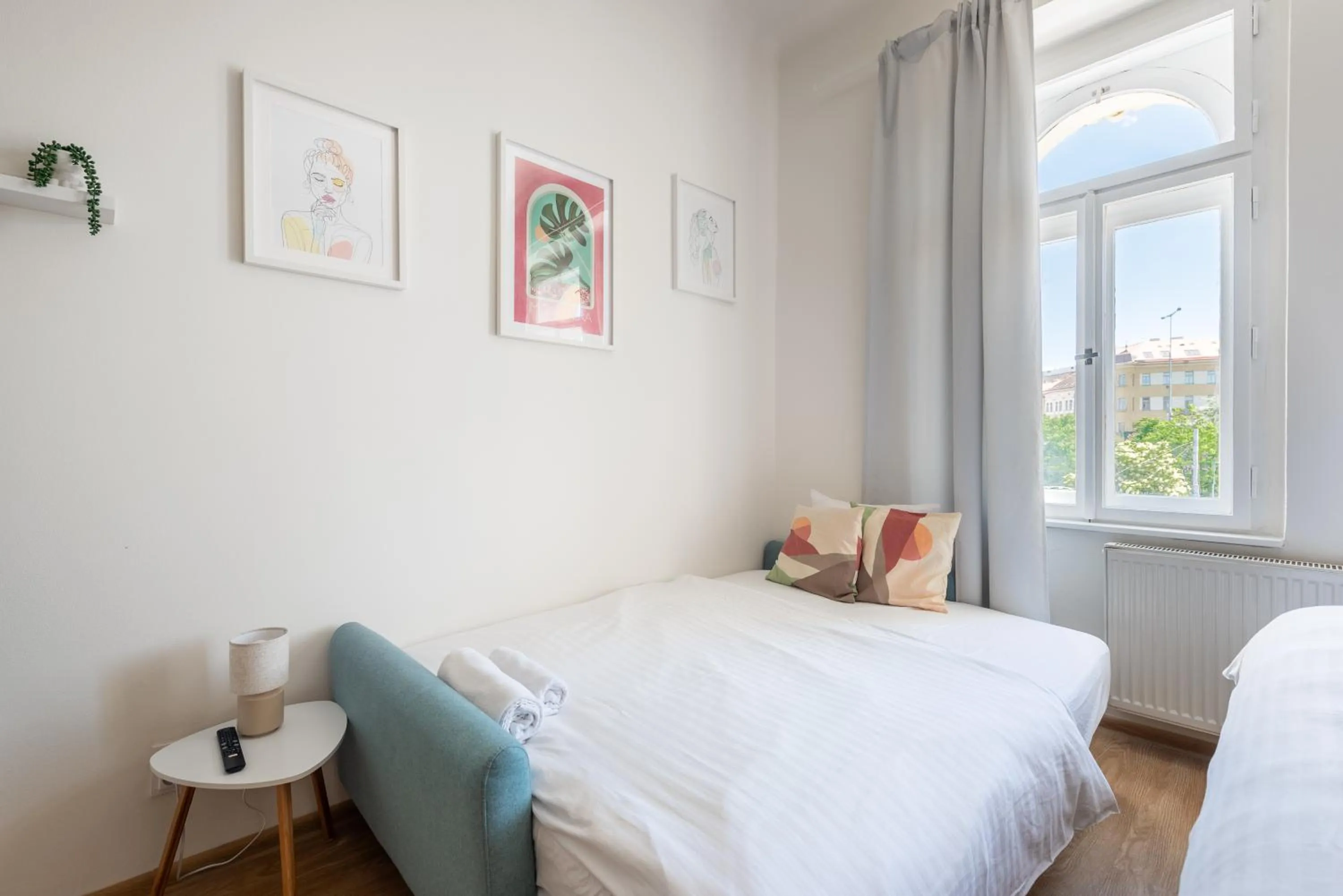 Bed in Tesnov Residence Apartments