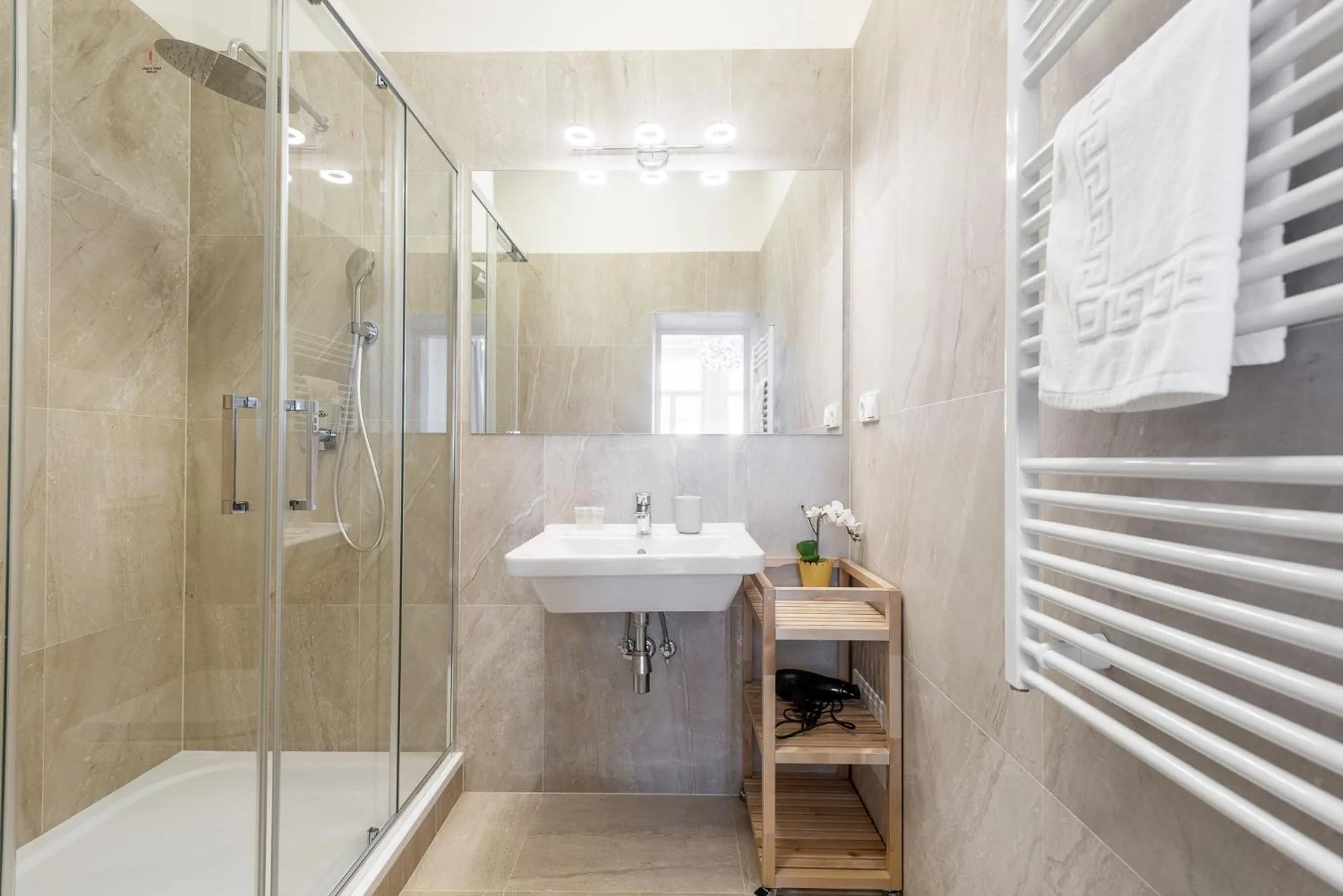 Shower in Tesnov Residence Apartments