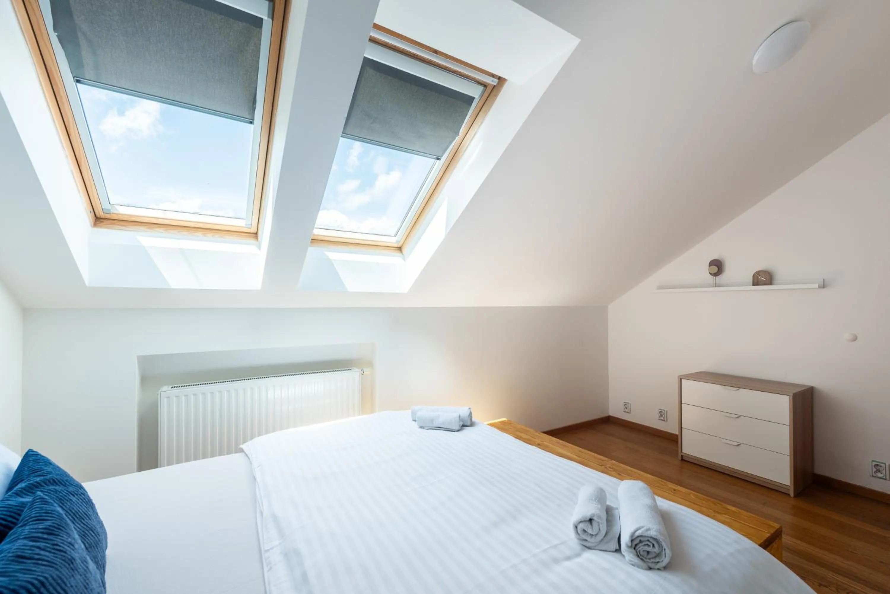 Bedroom, Bed in Tesnov Residence Apartments