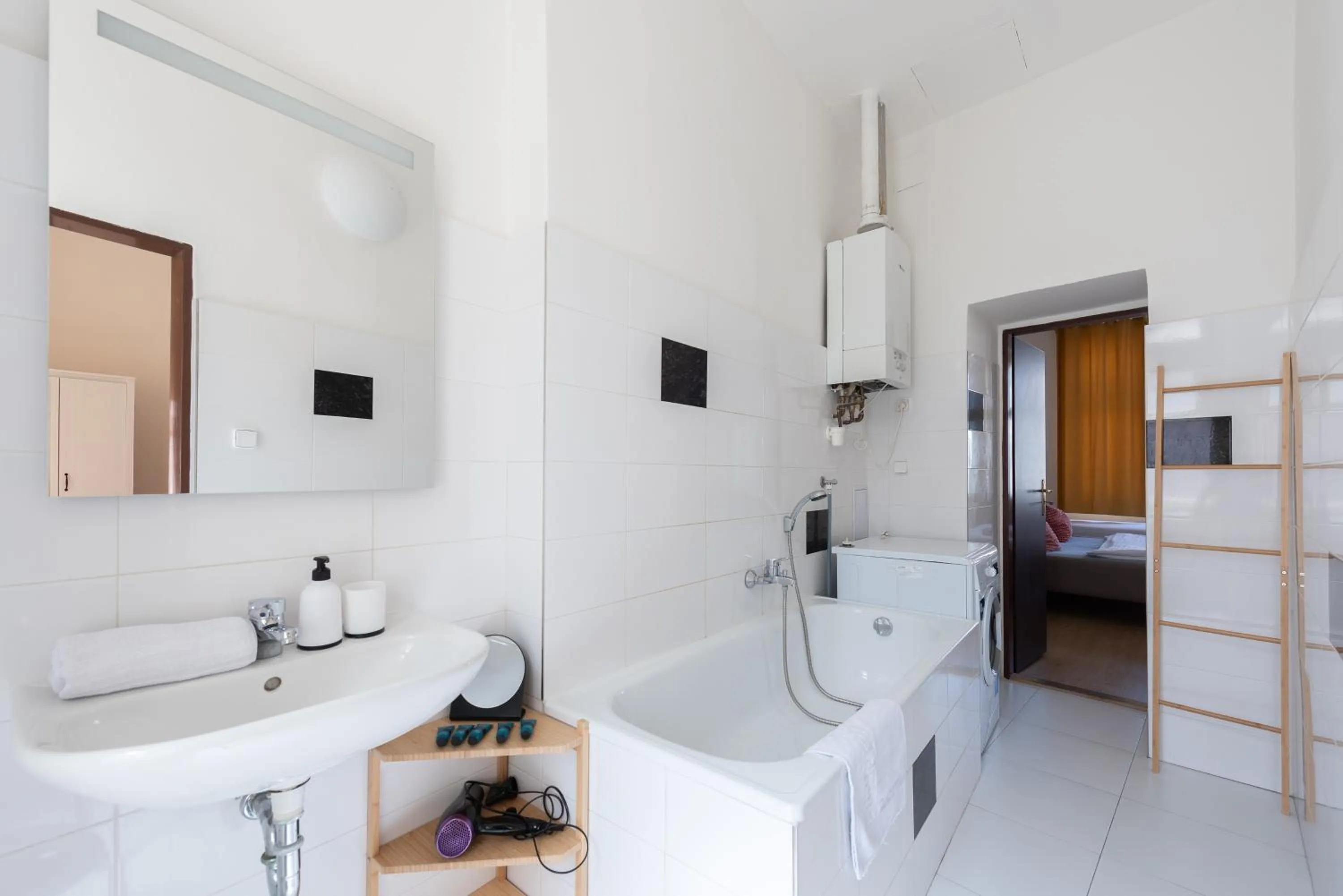Bathroom in Tesnov Residence Apartments