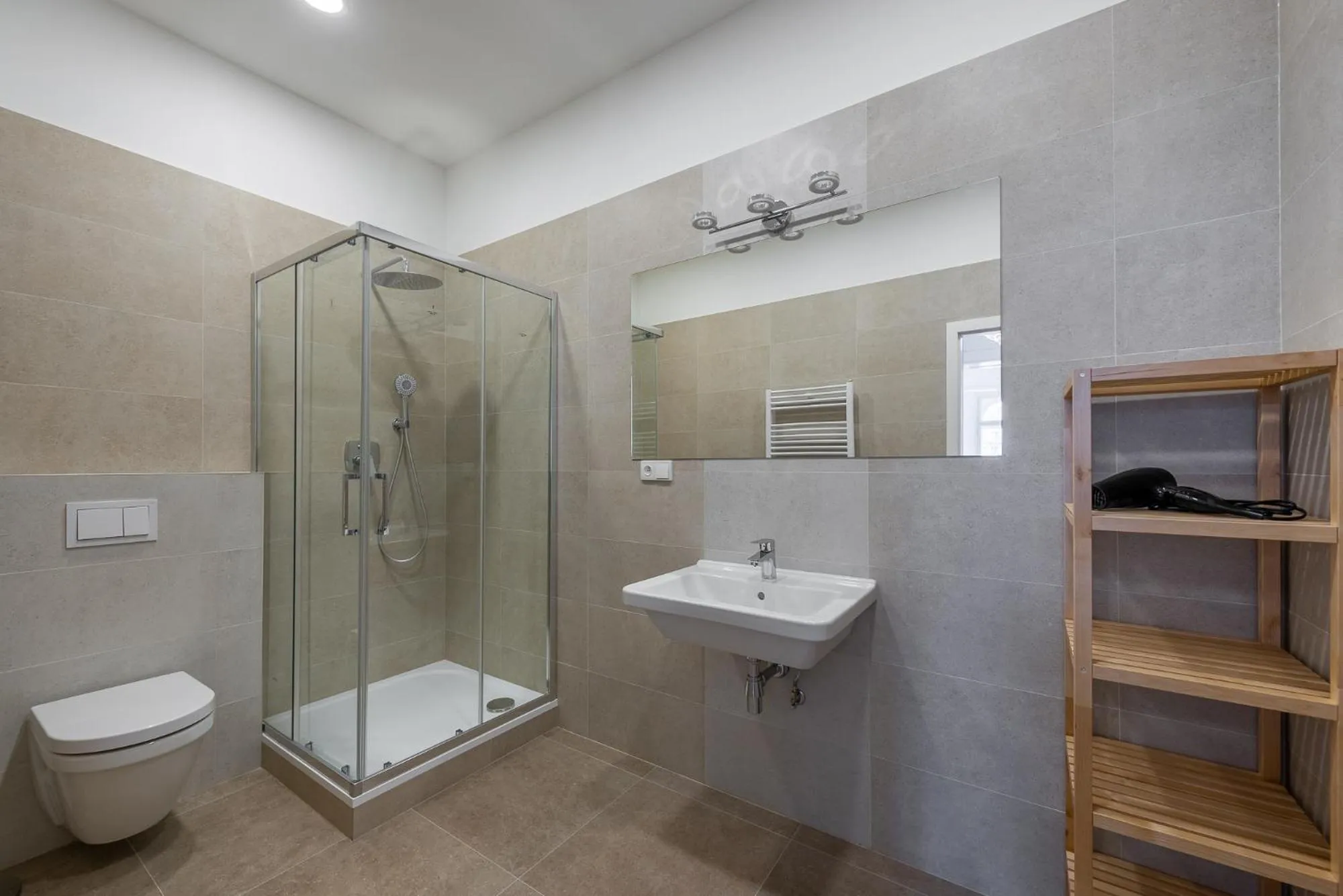 Shower in Tesnov Residence Apartments