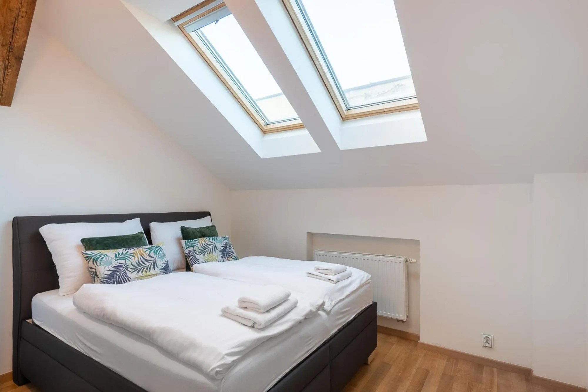 Bed in Tesnov Residence Apartments