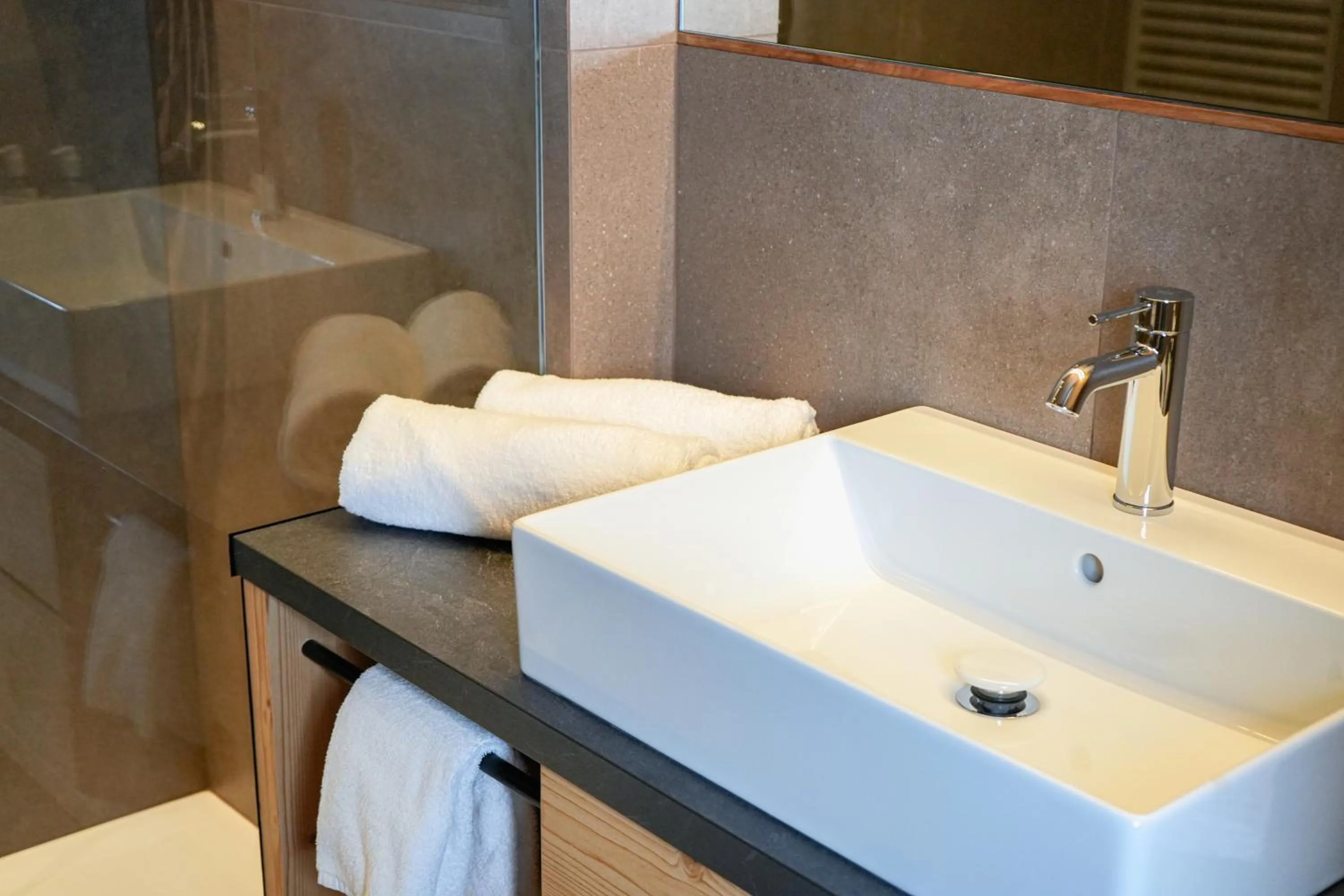 Bathroom in Hotel Pozzamanigoni