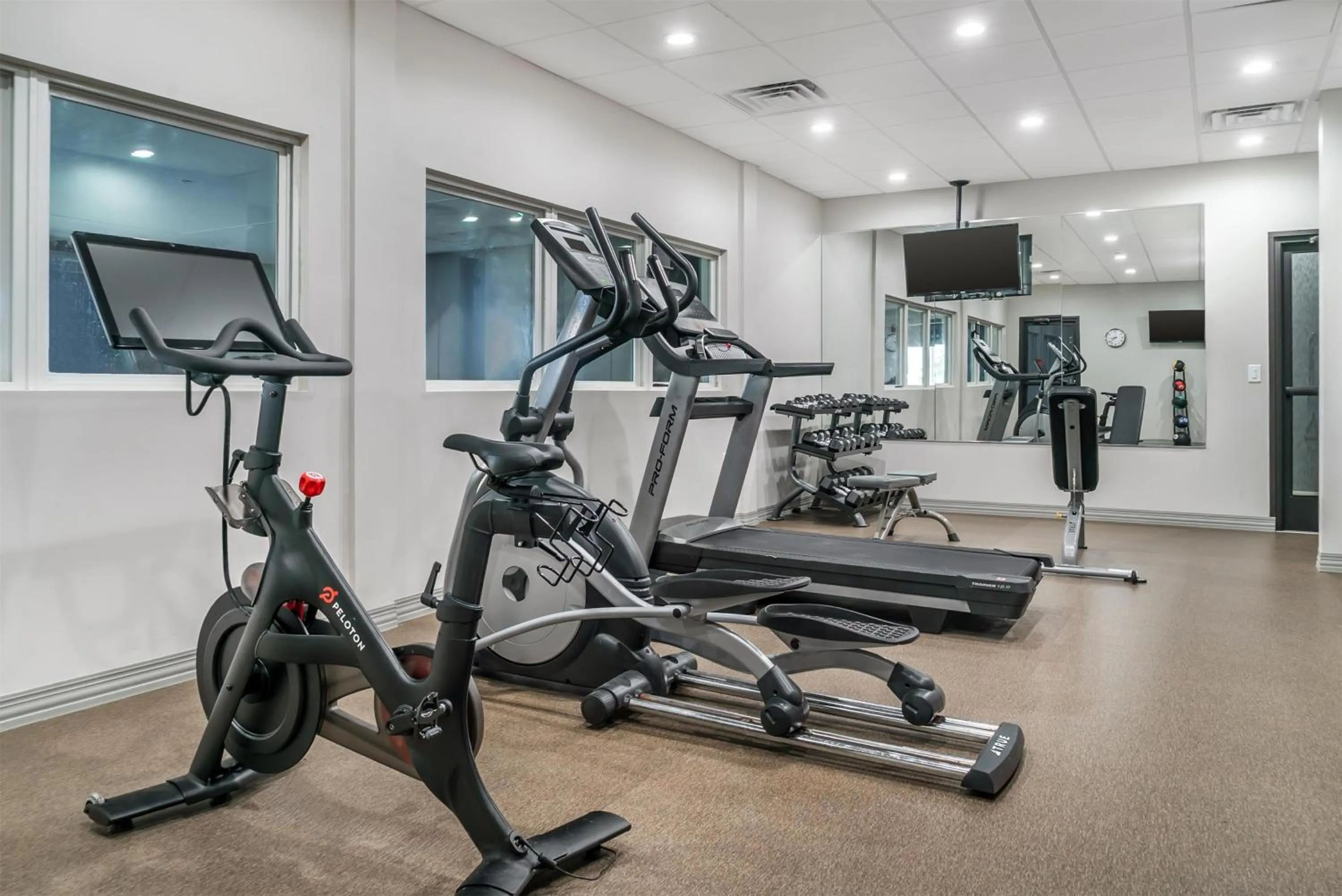 Fitness centre/facilities in Best Western Plus Wayland Hotel