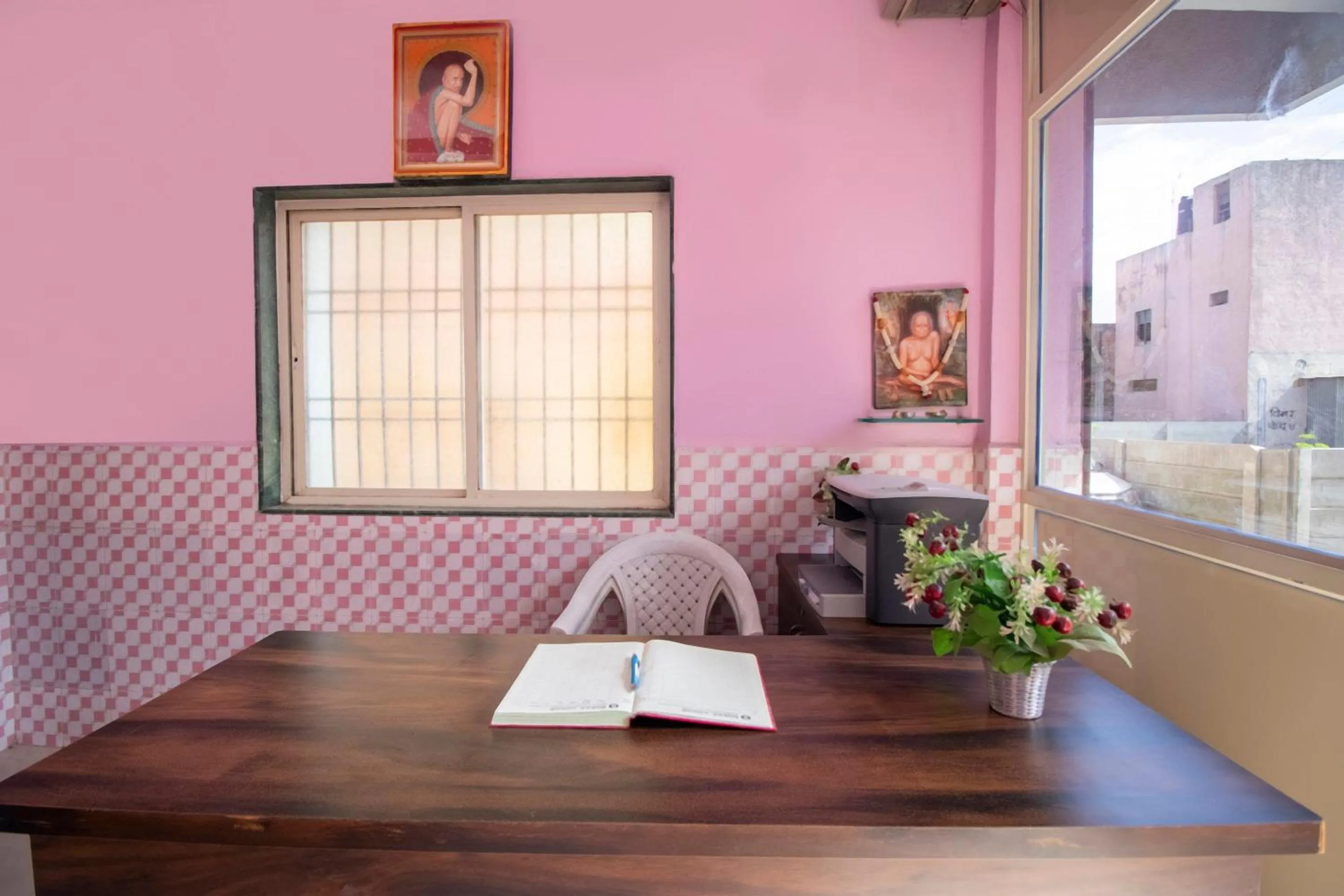 Lobby or reception in SPOT ON Shree Gajanan